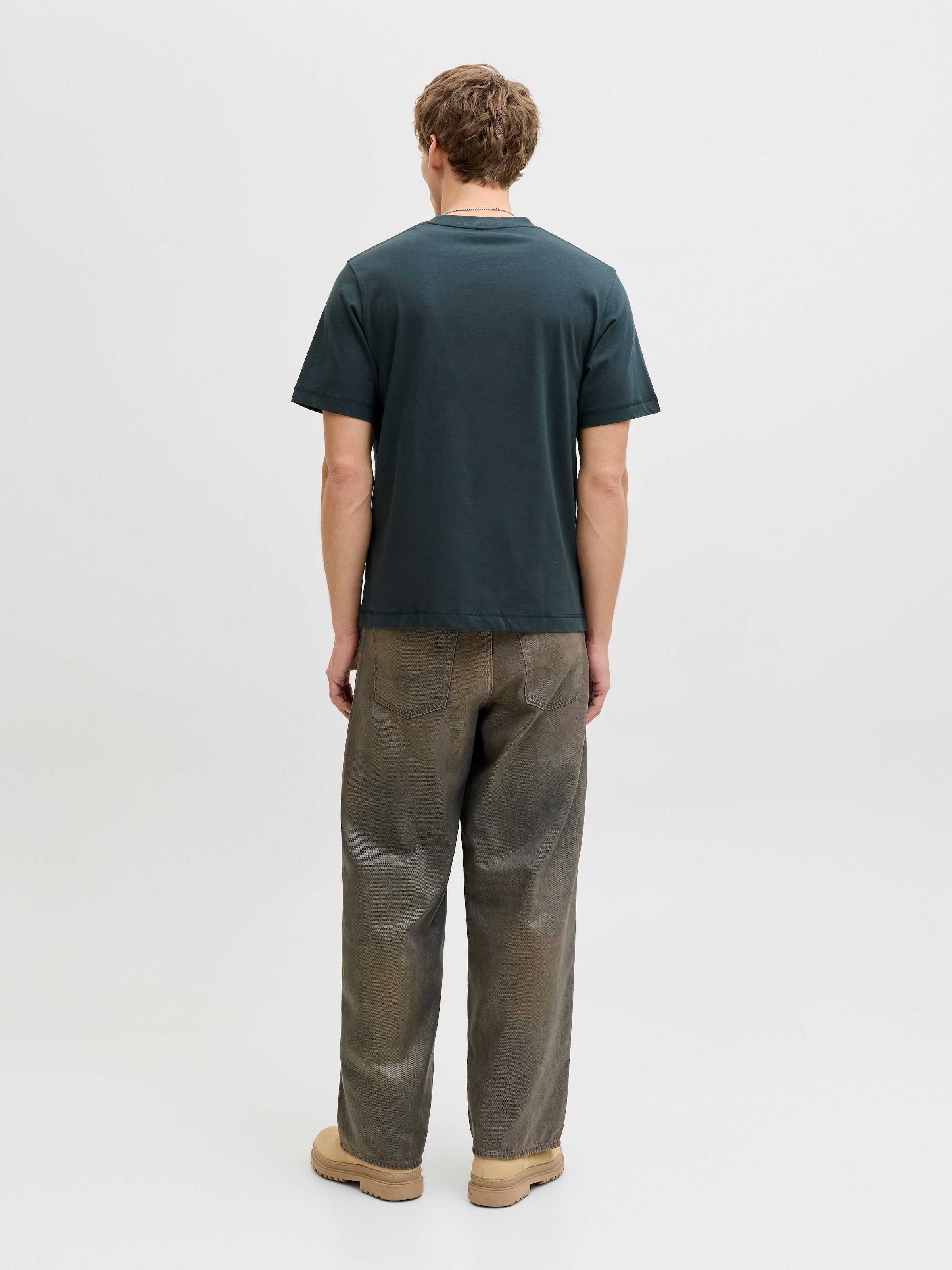 Jack & Jones T-Shirt »JORBLEECKER BRANDING TEE SS CN«