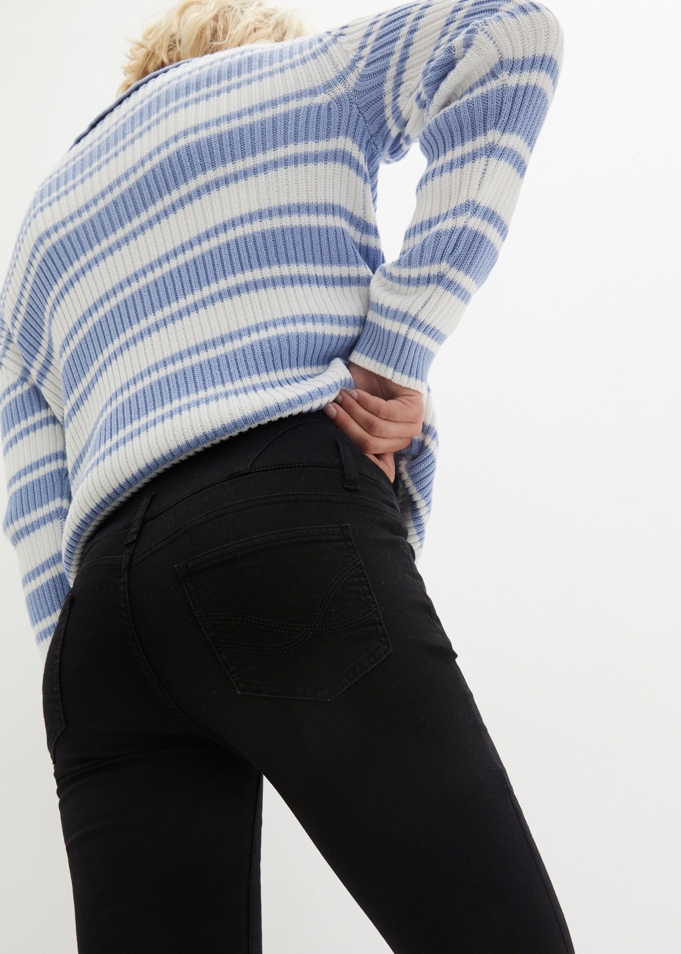 bonprix Skinny-fit-Jeans »Skinny Jeans High Waist, Shaping Thermojeans« Skinny fit, mit Shaping Effekt, wärmende Thermojeans