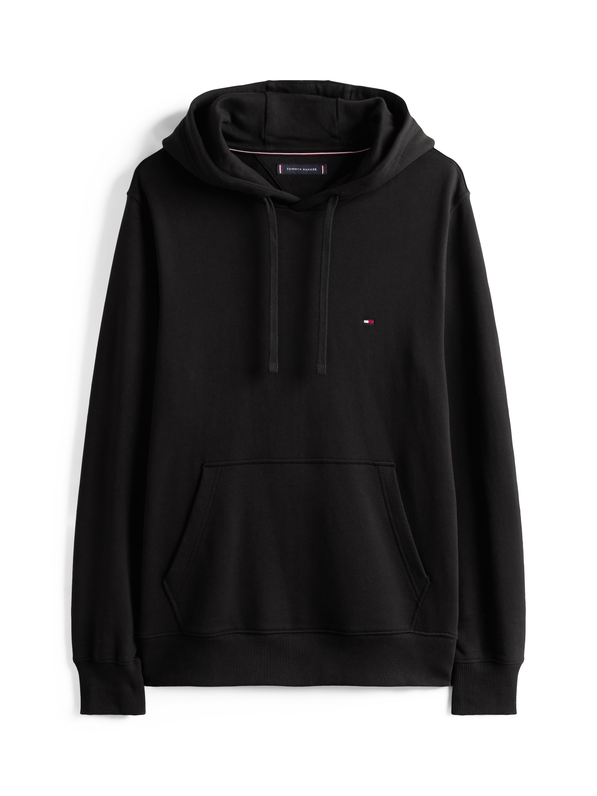 Tommy Hilfiger Hoodie »ESSENTIAL TERRY«, mit Tunnelzug und Flag-Stickerei
