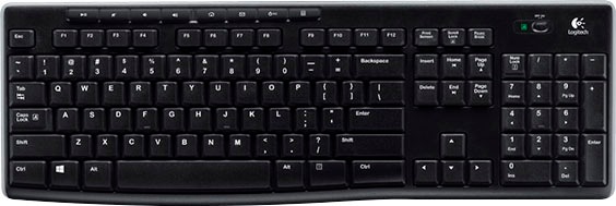 Tastatur Logitech jetzt »Wireless OTTO K270 Keyboard DE-Layout« bei online -