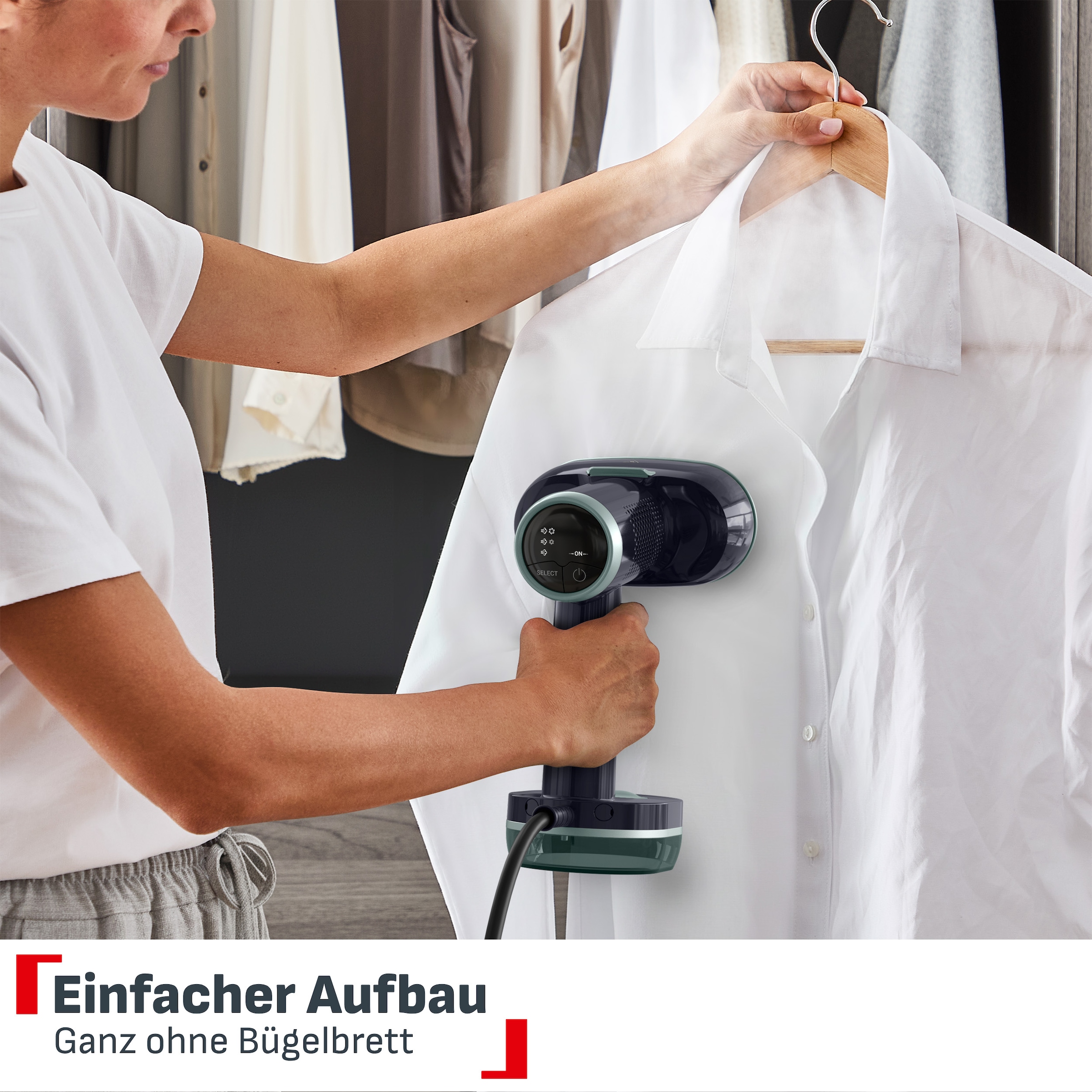 Tefal Dampfglätter »AeroSteam S 150 mit Ansaugfunktion, perfekte Faltenentfernung« 1300 W