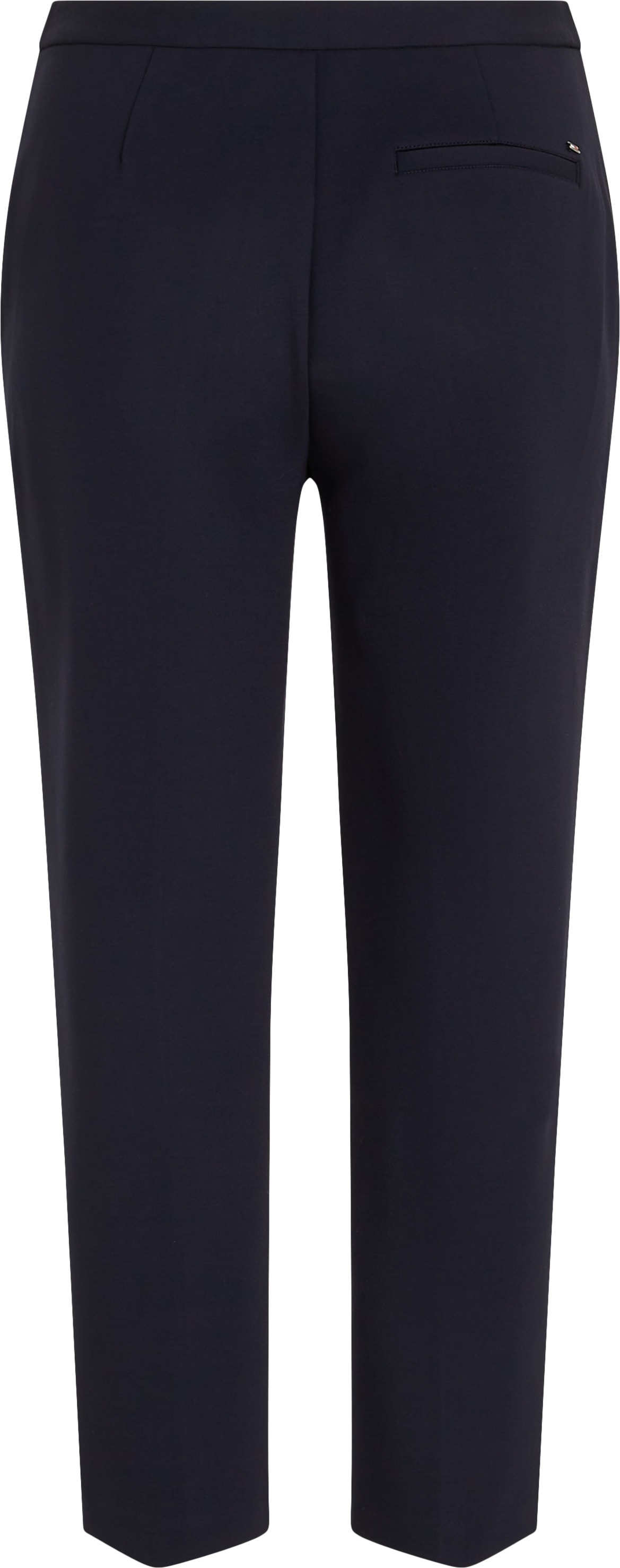 Tommy Hilfiger Webhose »PUNTO SLIM STRAIGHT PANT«, mit Tommy Hilfiger Flagge