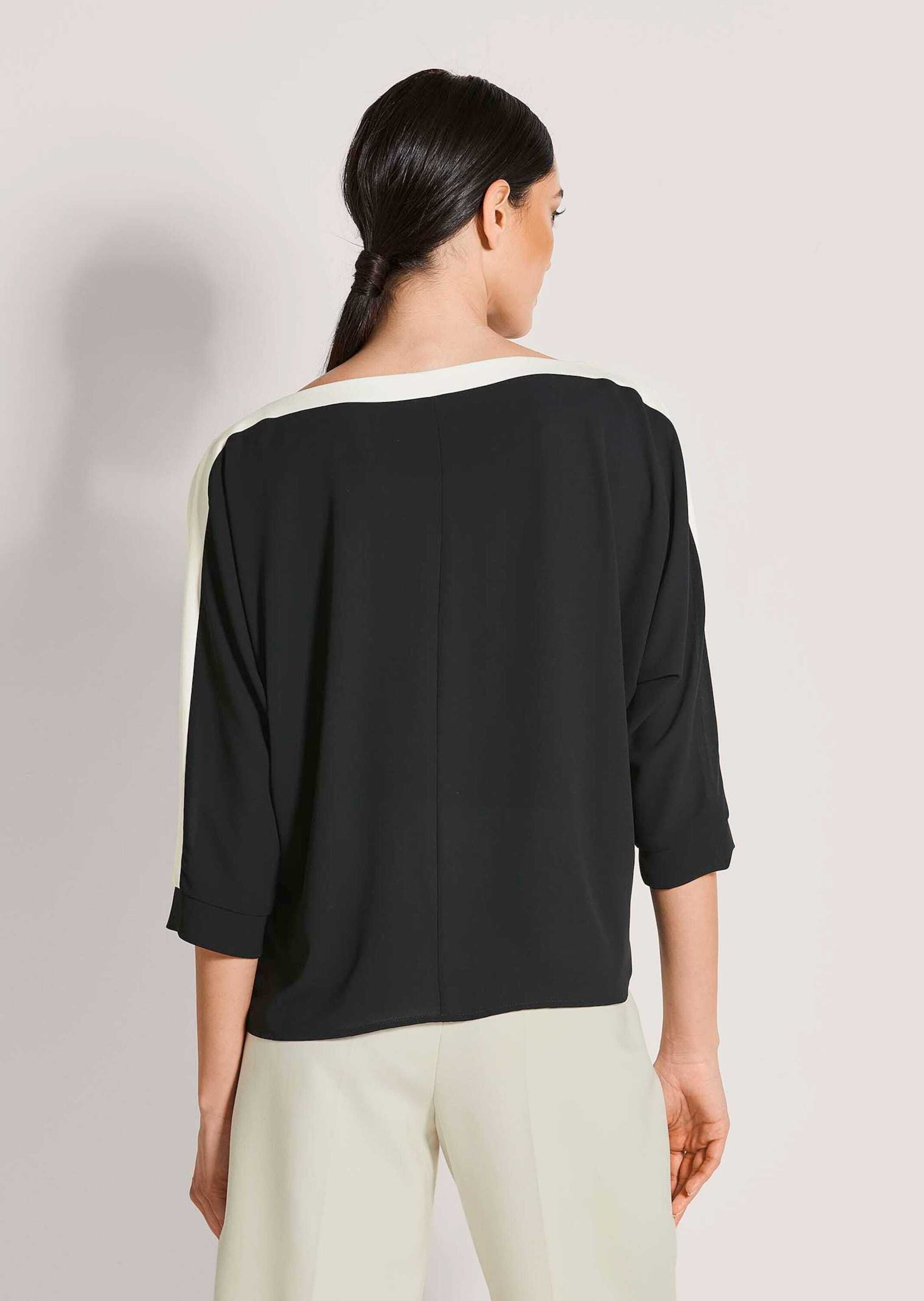 MADELEINE Langarmbluse »Blusenshirt Businessbluse im Colour Blocking-Stil« Colourblocking