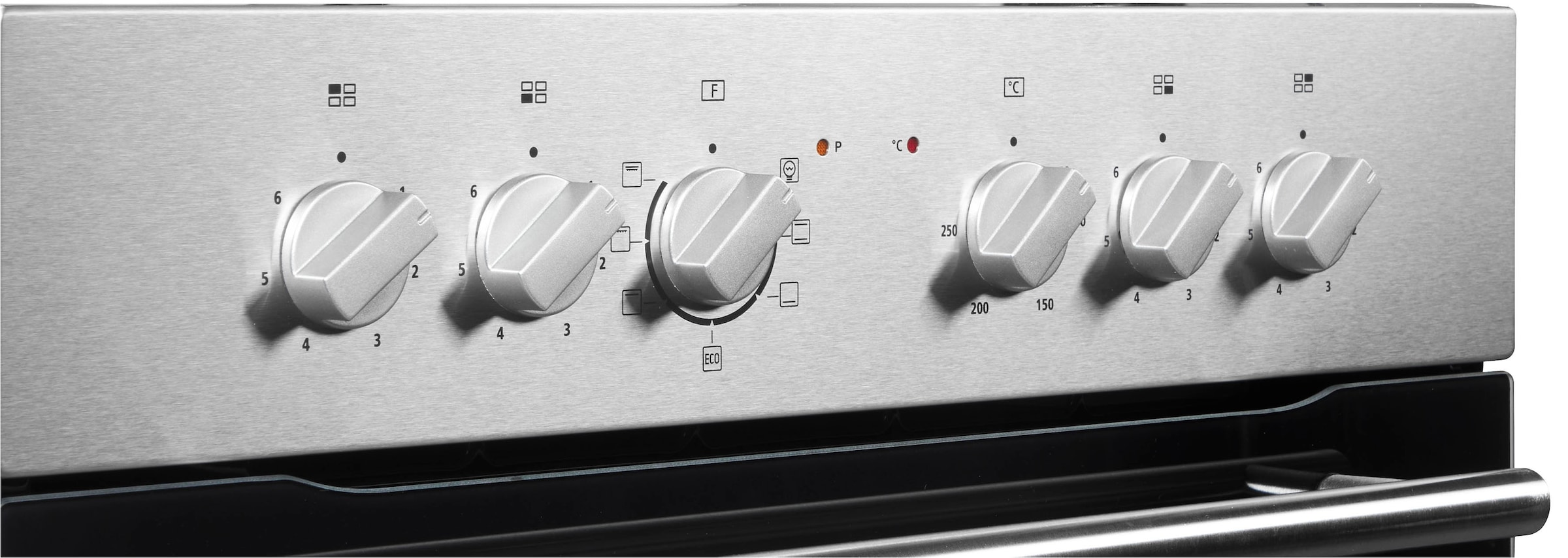 Hanseatic Elektro-Herd-Set »HB75AS+HC46CB«