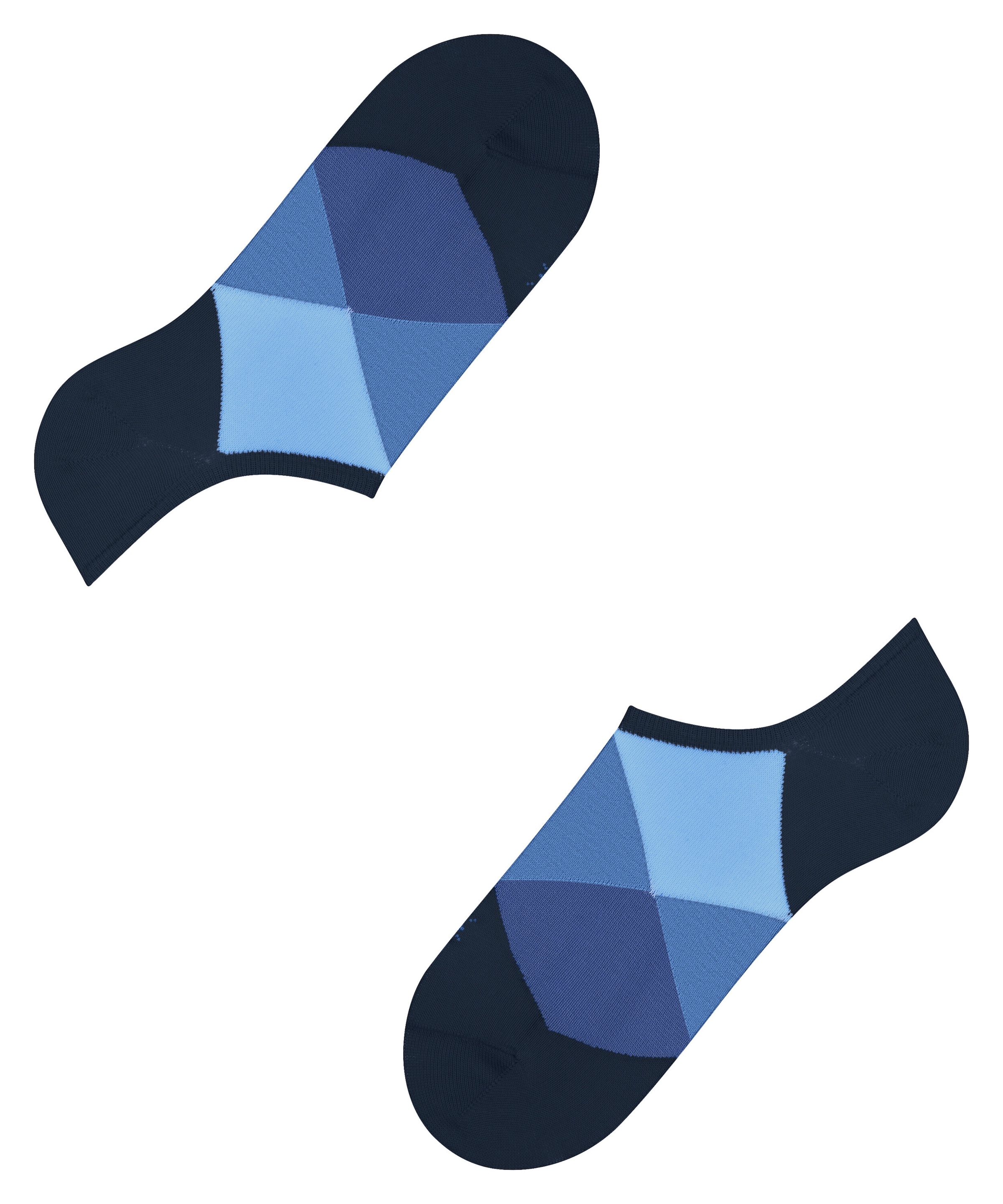 Burlington Sneakersocken »Clyde« Einheitsgröße 40-46, Argyle-Muster, eingestrickte Burlington-Raute