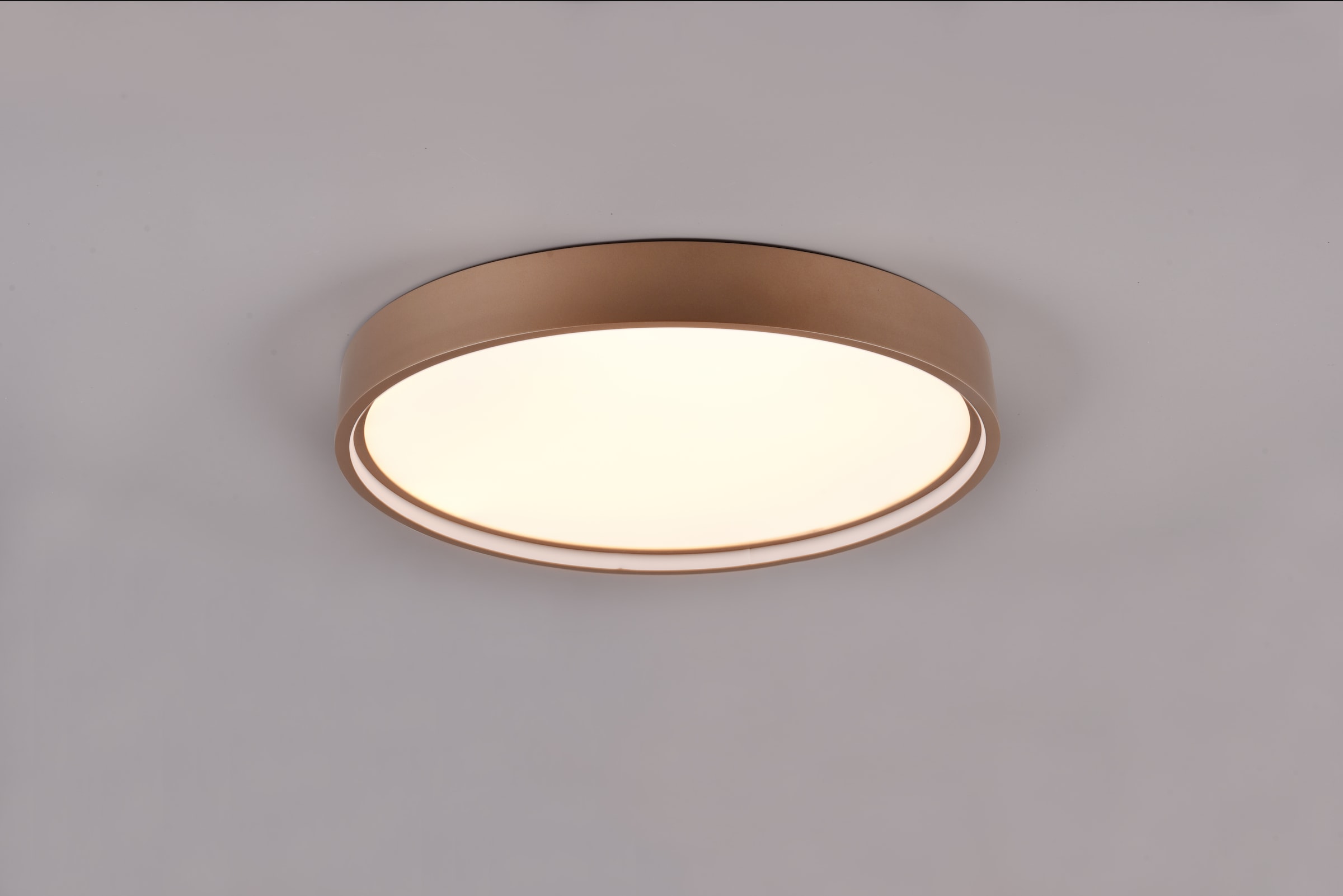 TRIO Leuchten LED Deckenleuchte »DOHA, Deckenlampe 29W 3260 Lumen Lichtfarbe einstellbar 2300-4000K«, 1 flammig, Leuchtmittel LED-Board | LED fest integriert, indirektes Licht getrennt schaltbar als Wandlampe und Deckenlampe mögl