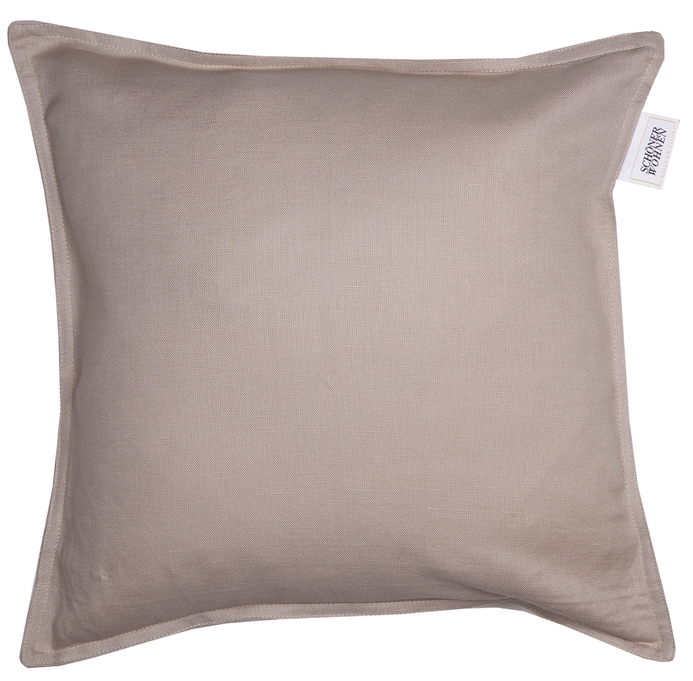 SCHÖNER WOHNEN-Kollektion Kissenbezug »Lino«, (1 St.), aus hochwertigem, natürlichem Materialmix