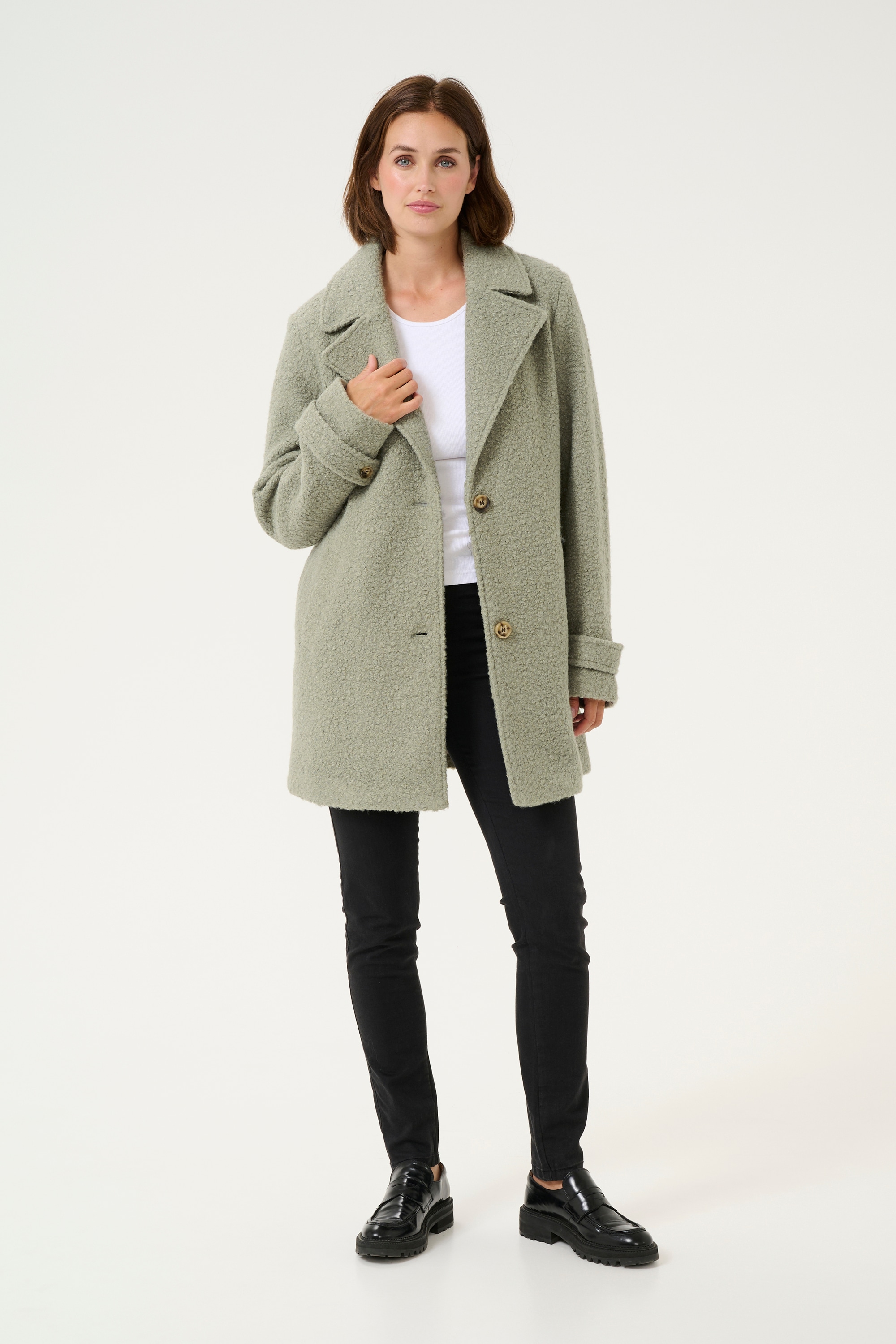 KAFFE Wintermantel »Jacke KAanni«
