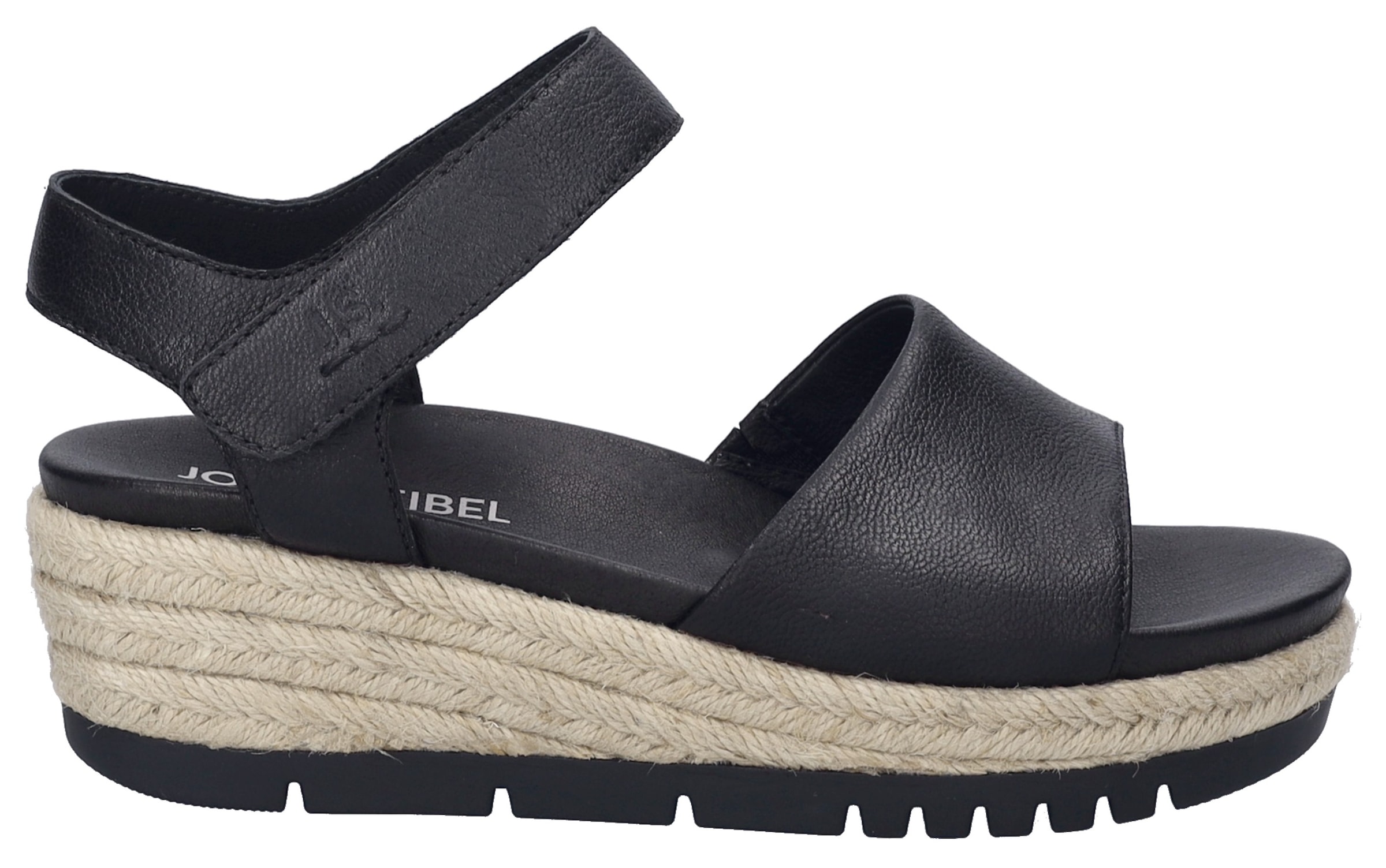 Josef Seibel Keilsandalette »Miranda 02«, Plateausandale, Sommerschuh, Klettschuh mit Keilabsatz