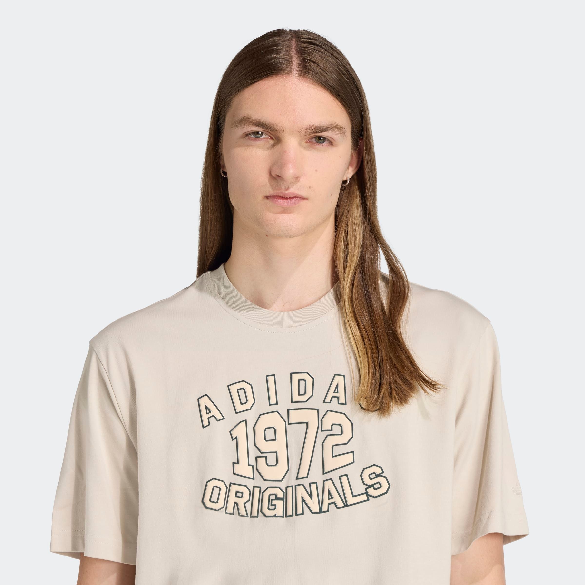 adidas Originals T-Shirt »GRAPHIC LO SS T« im College-Stil, sportlicher Stil, aus weichem Baumwollmix