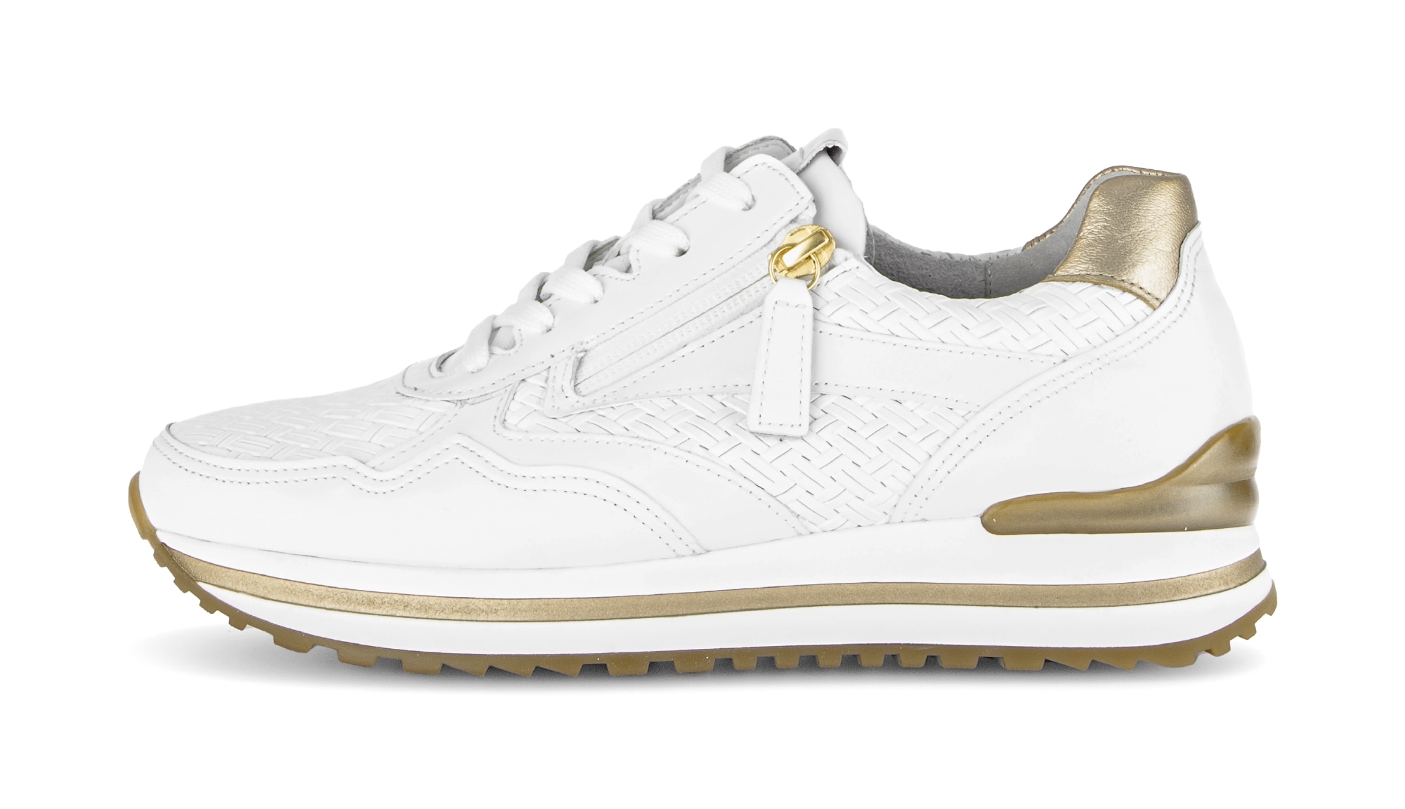 Gabor Keilsneaker »TURIN«  Freizeitschuh, Halbschuh, Schnürschuh in Komfortweite G (=weit)