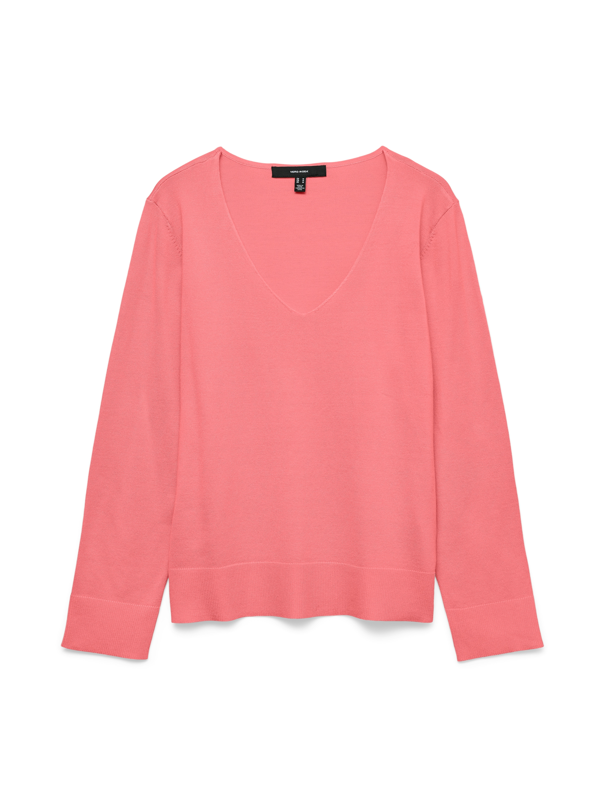 Vero Moda Strickpullover »VMSILJE LS V-NECK PULLOVER GA NOOS«