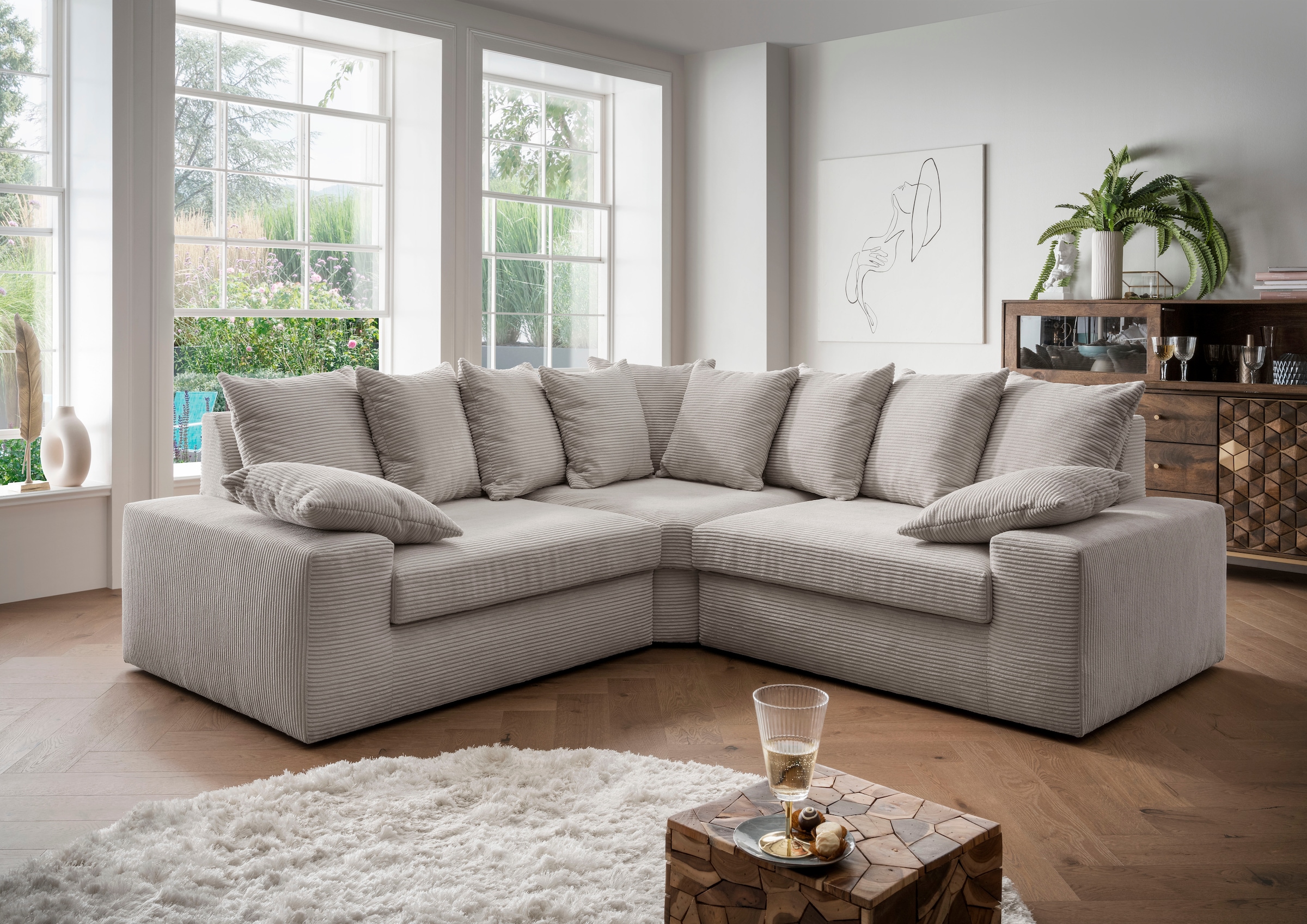 Ecksofa »Sassari L-Form«