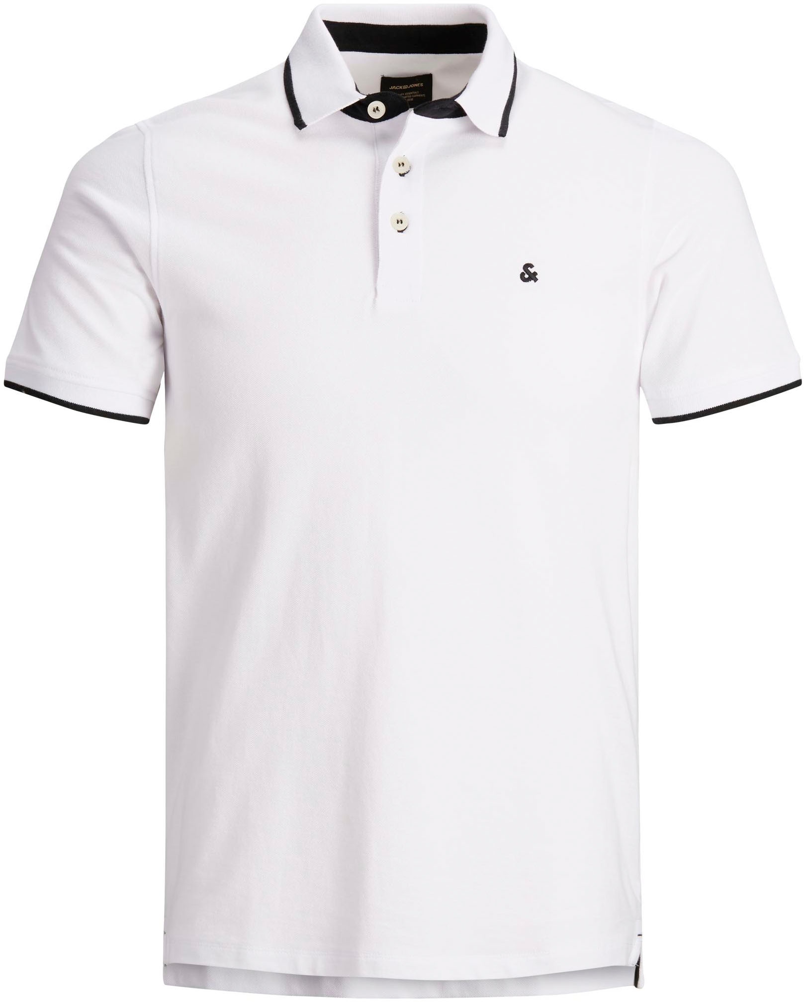 Jack & Jones Poloshirt »JJEPAULOS POLO SS 2PK MP NOOS«, (Packung, 2 tlg., 2er-Pack)