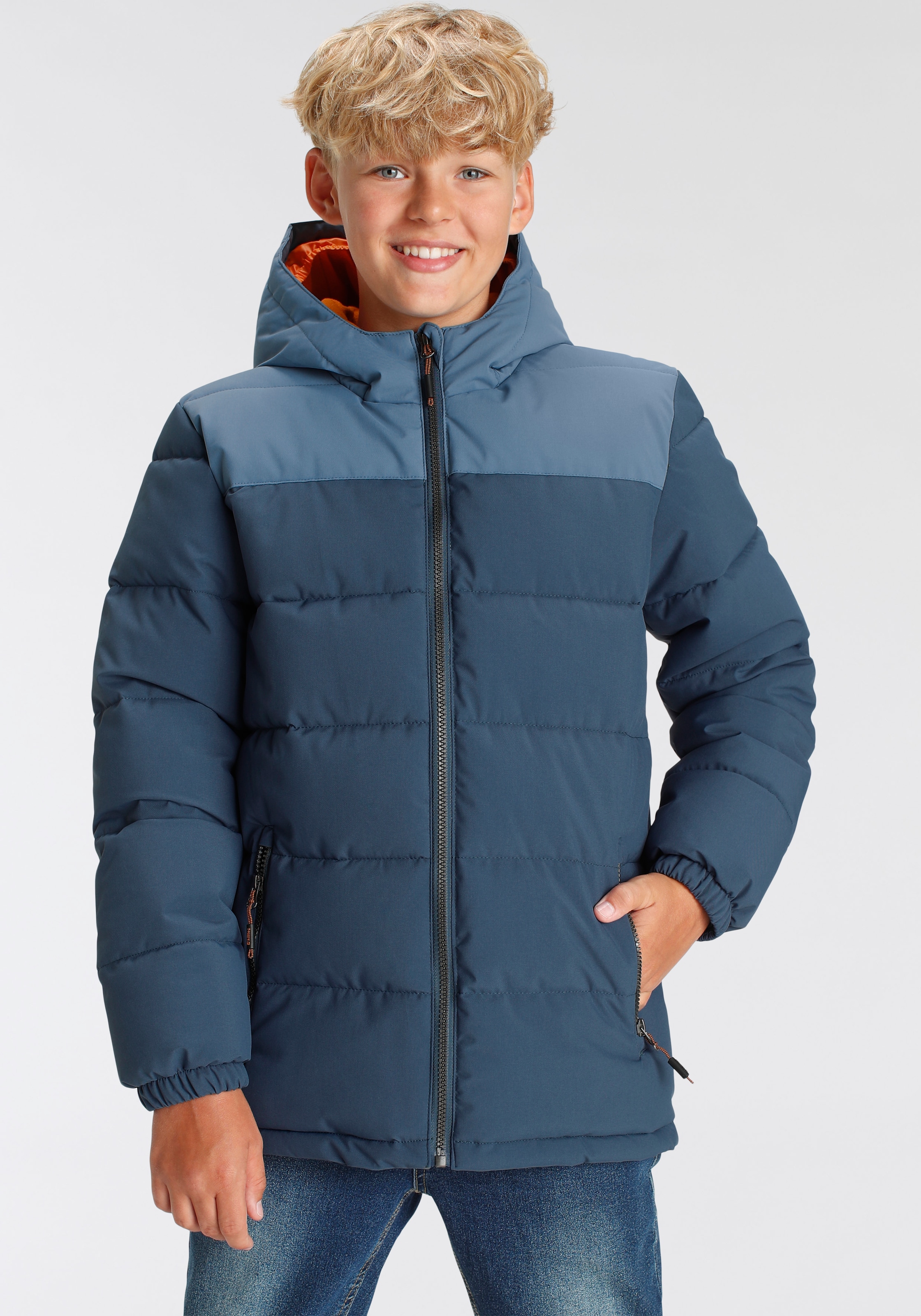 Winterjacke »KW 1 BYS JCKT OT - für Kinder«, mit Kapuze, Winddicht & Wasserabweisend &...