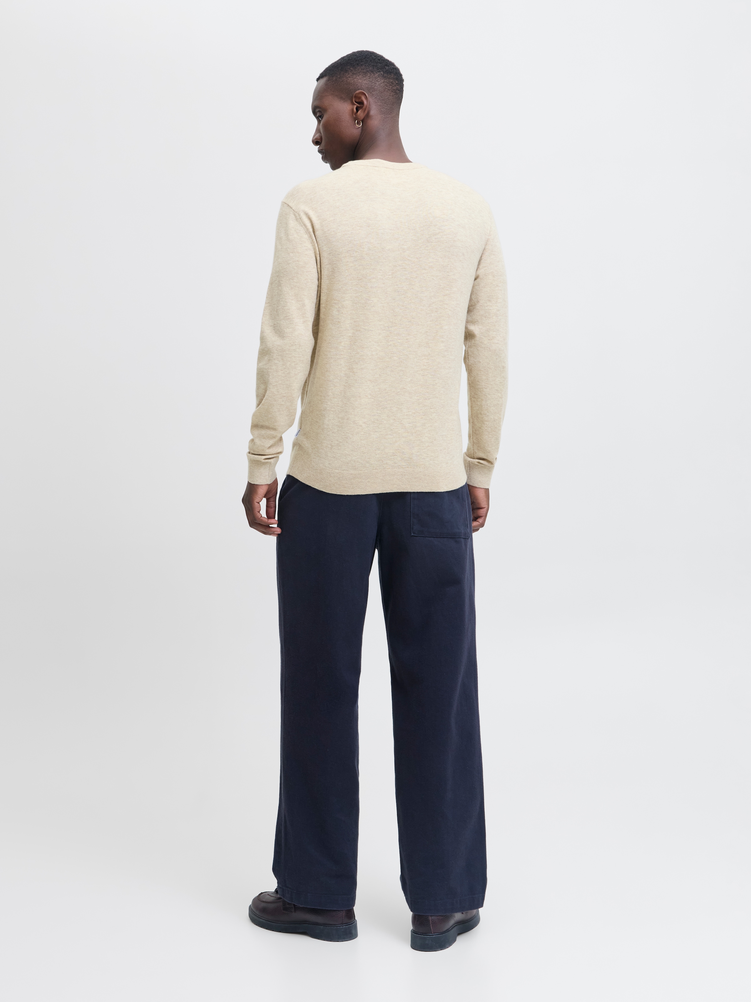 Jack & Jones Strickpullover »JJEPERFECT WOOL KNIT CREW NECK SN«