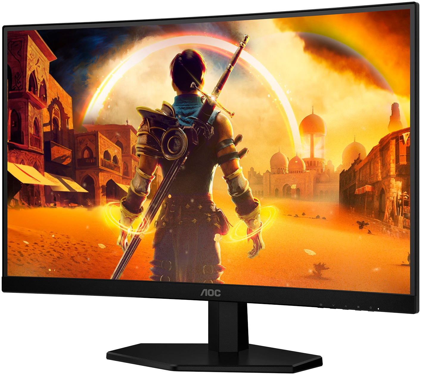 AOC Curved-Gaming-Monitor »C27G42ZE« 68,6 cm/27 ″  1920 x 1080 px FHD 1 Reaktionszeit 260 Hz Neigbar, 3 Jahre Herstellergarantie