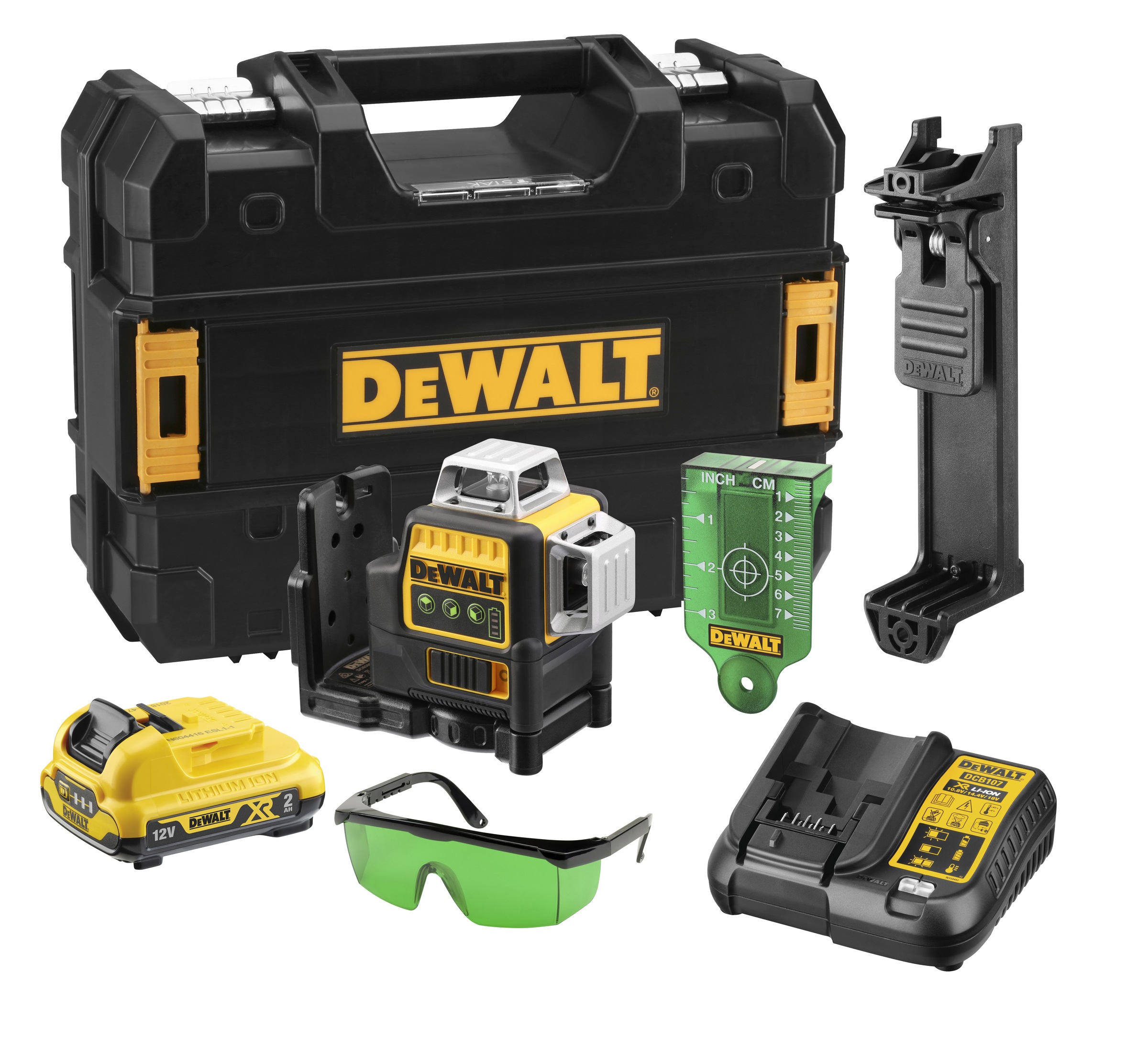 DeWalt Kreuzlinienlaser »DCE089D1G-QW Multilinienlaser grün, Laserklasse 2M, 3... kaufen
