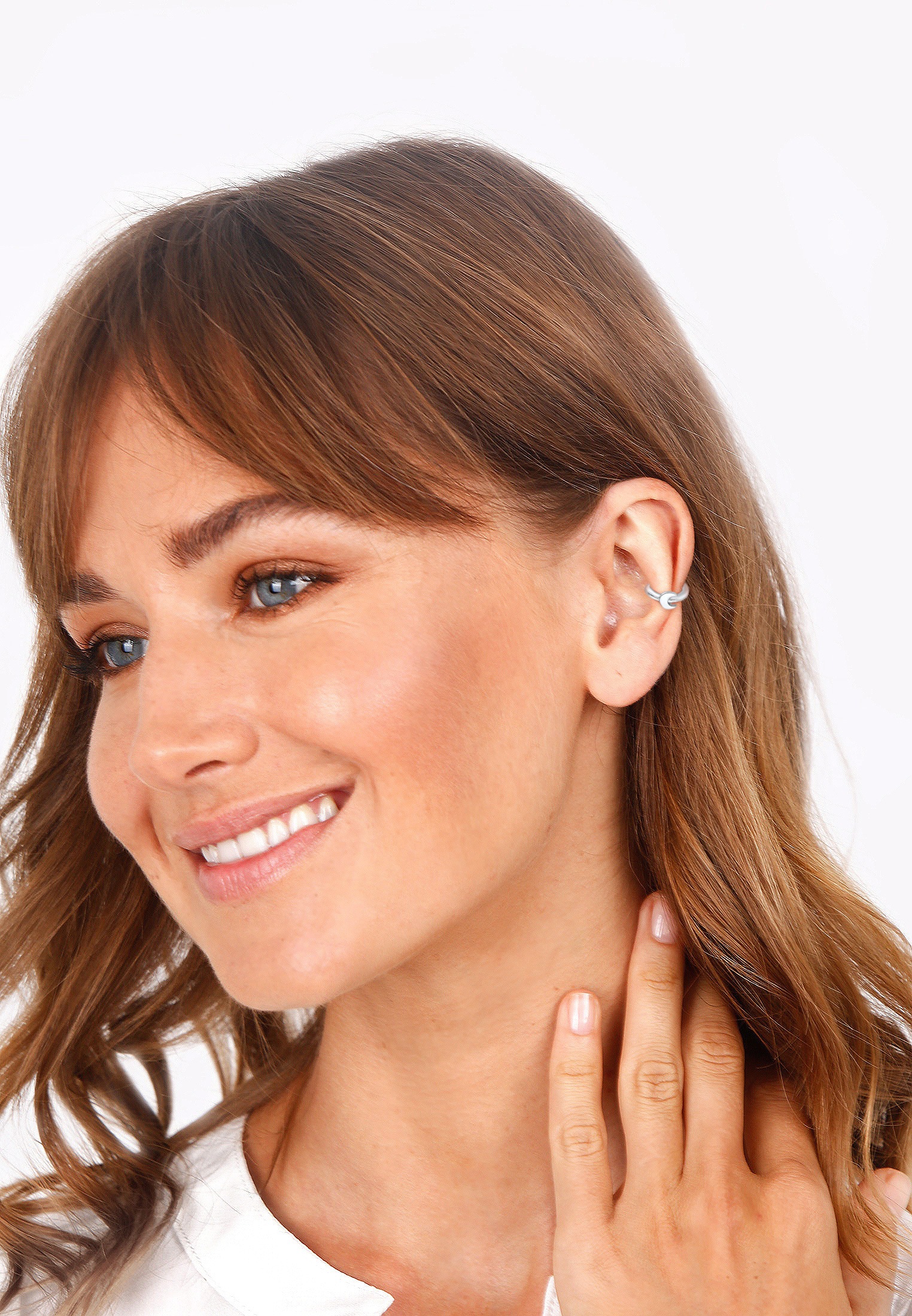 Elli Ohrklemme »Ohrringe Earcuff Kollektion 925 Silber«