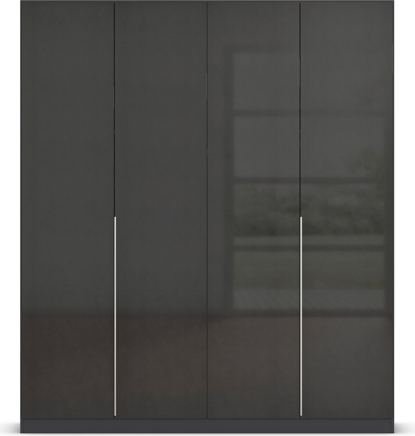 rauch Drehtürenschrank »Kleiderschrank Schrank Garderobe AGORDO TOPSELLER Schlafzimmer«, (in zwei Griff-Farben mit Dekor- oder Hochglanzfront), durchdachte Innenausstattung, in 6 Breiten und 2 Höhen MADE IN GERMANY