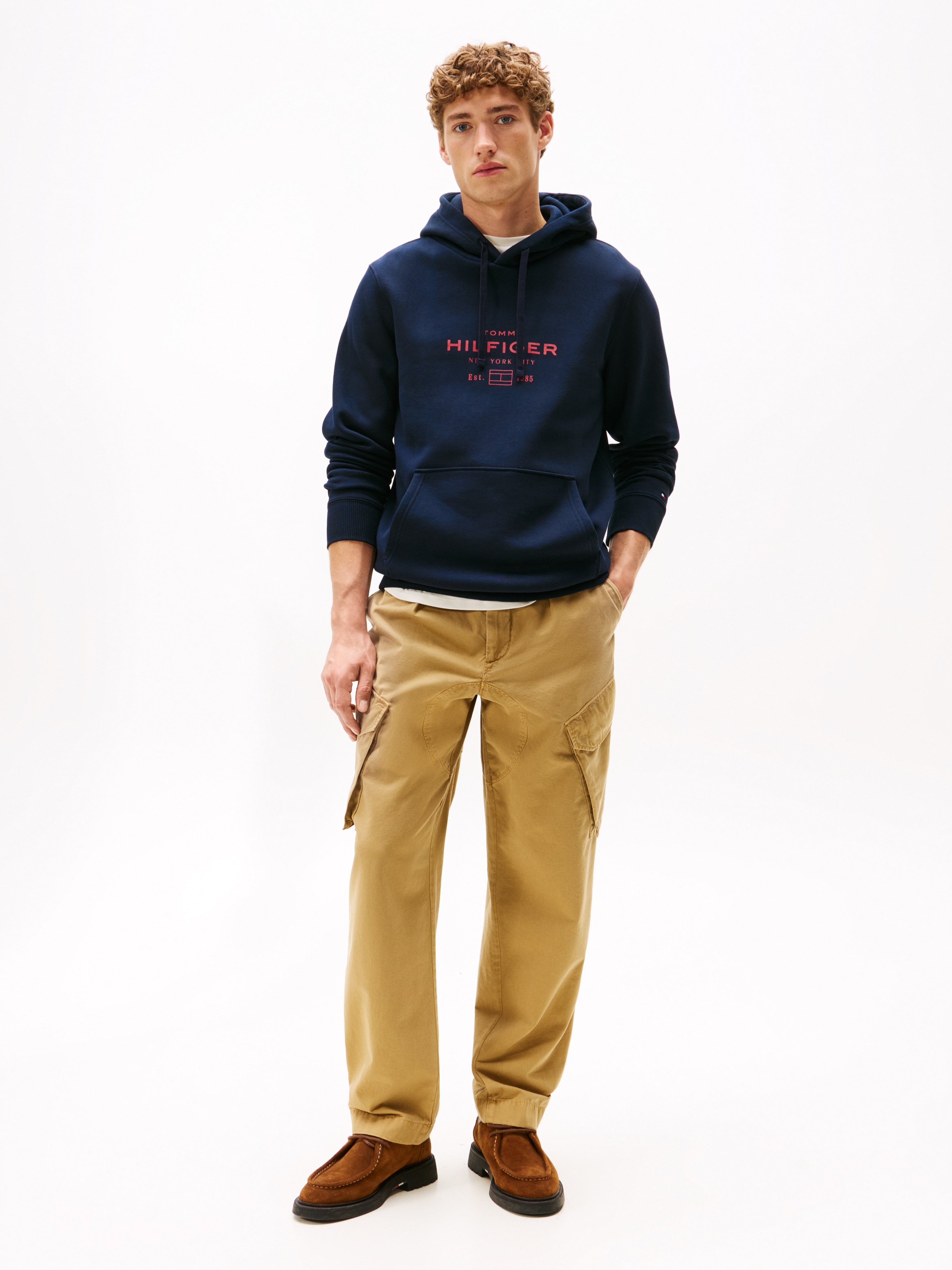 Tommy Hilfiger Kapuzensweatshirt »OVAL GRAPHIC HOODIE«, Regular fit

