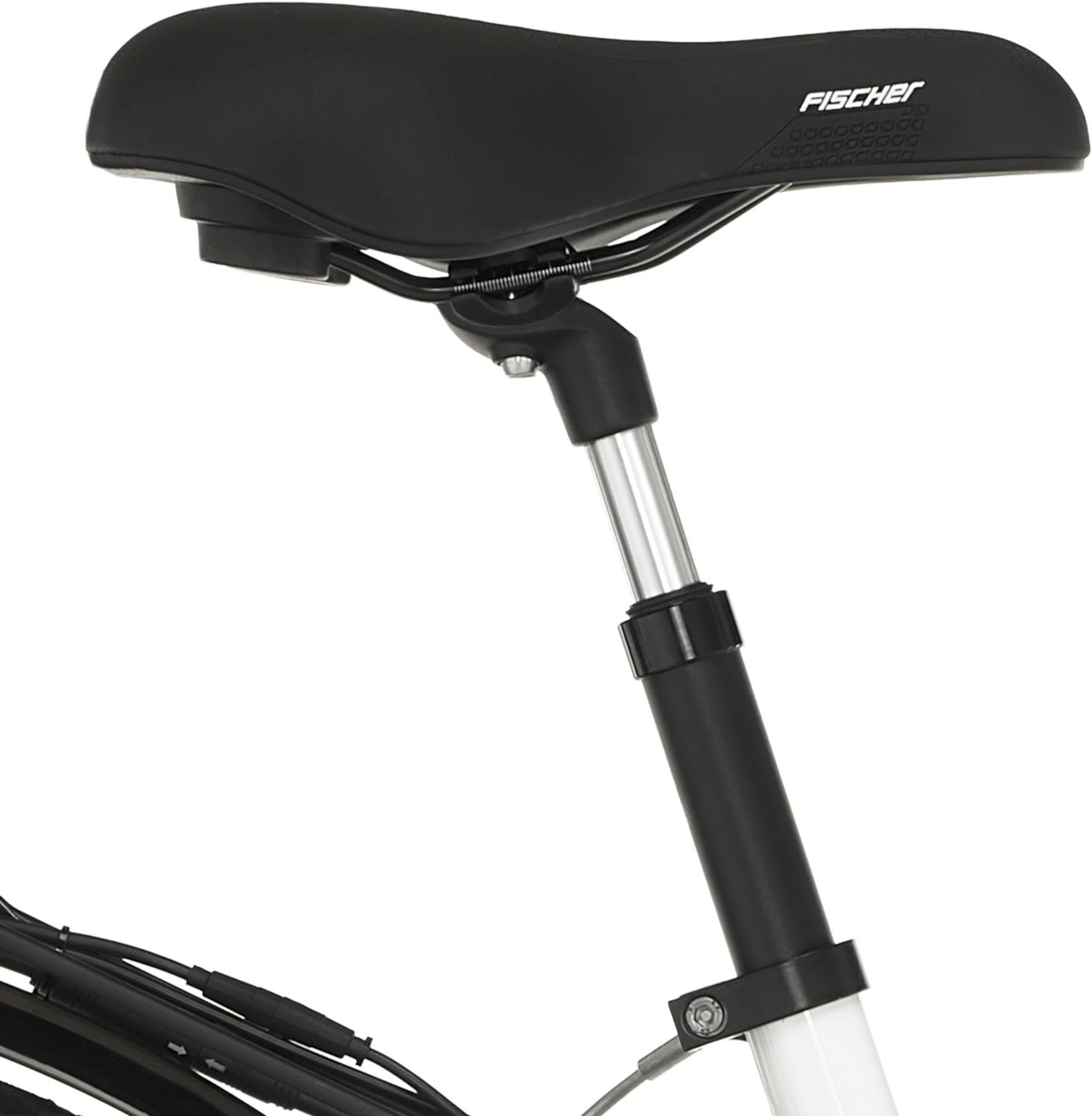 FISCHER Fahrrad E-Bike »CITA ECU 2200 522«, 7 Gang, Shimano, Nexus, Frontmotor 250 W, (mit Fahrradschloss), Pedelec, Elektrofahrrad für Damen u. Herren