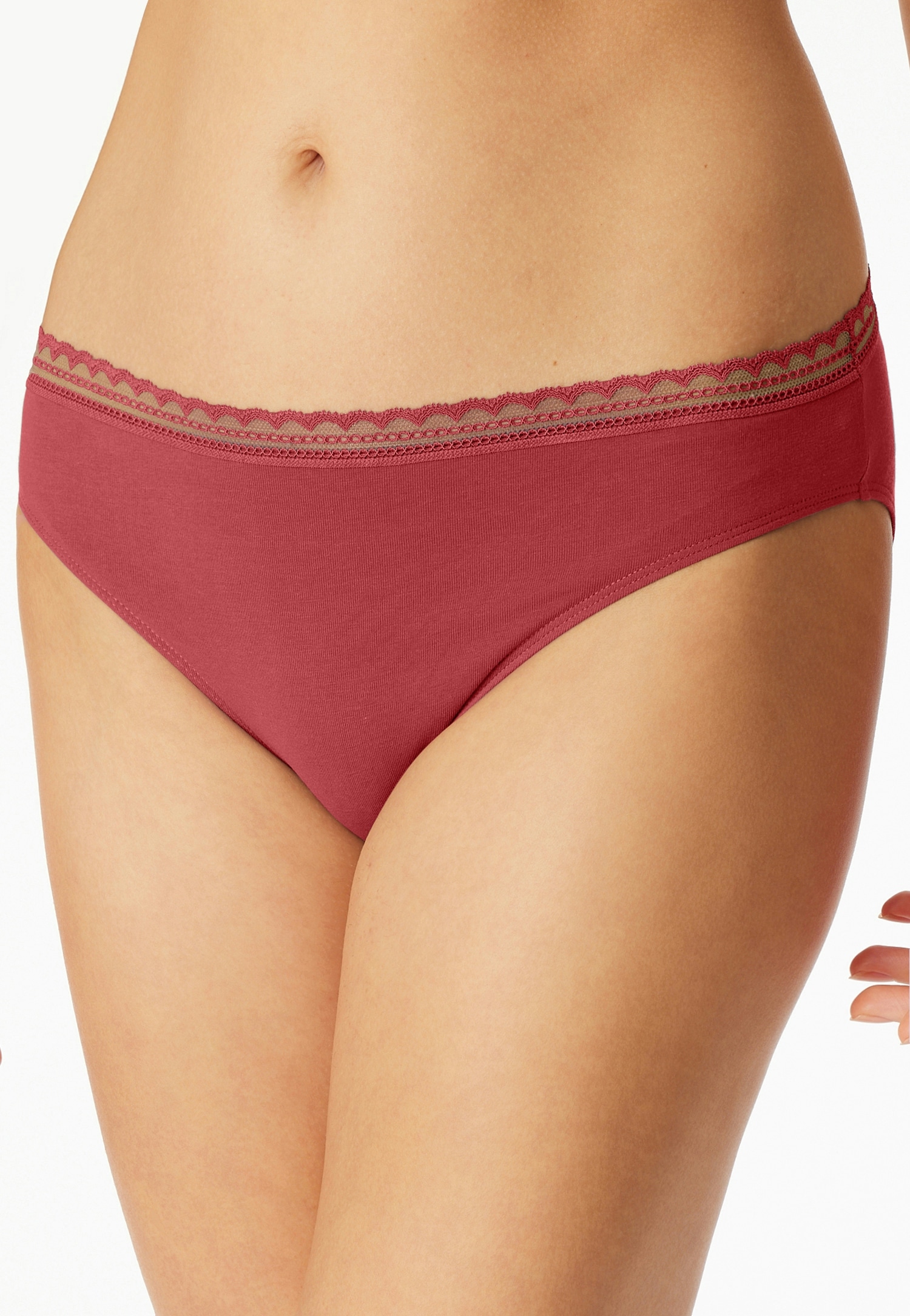 Schiesser Rioslip »Modern Multipacks« 3er Pack,  Spitzenbänder, Baumwollmischung, Single Jersey