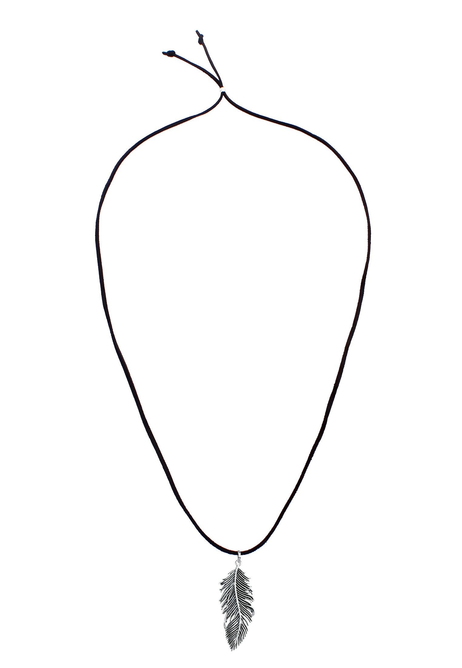 Elli Lange Kette »Halskette Feder Boho Hippie Festival 925 Silber«
