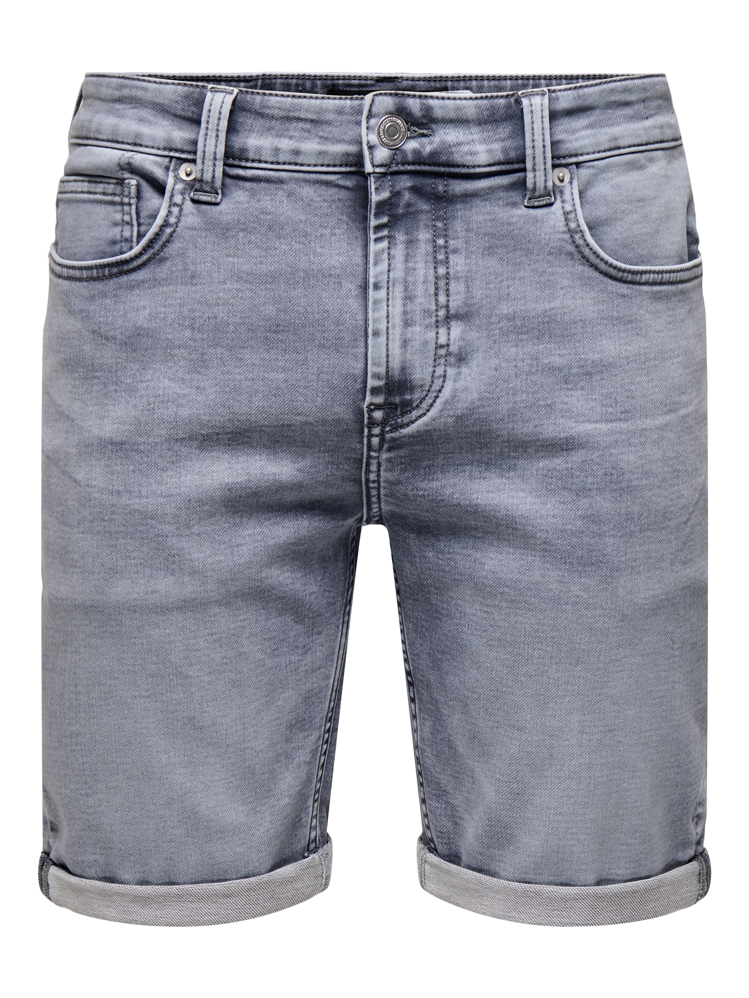 ONLY & SONS Jeansshorts »ONSPLY JOG MGD 0880 ANA DNM SHORTS NOOS« Baumwollmischung, regular fit
