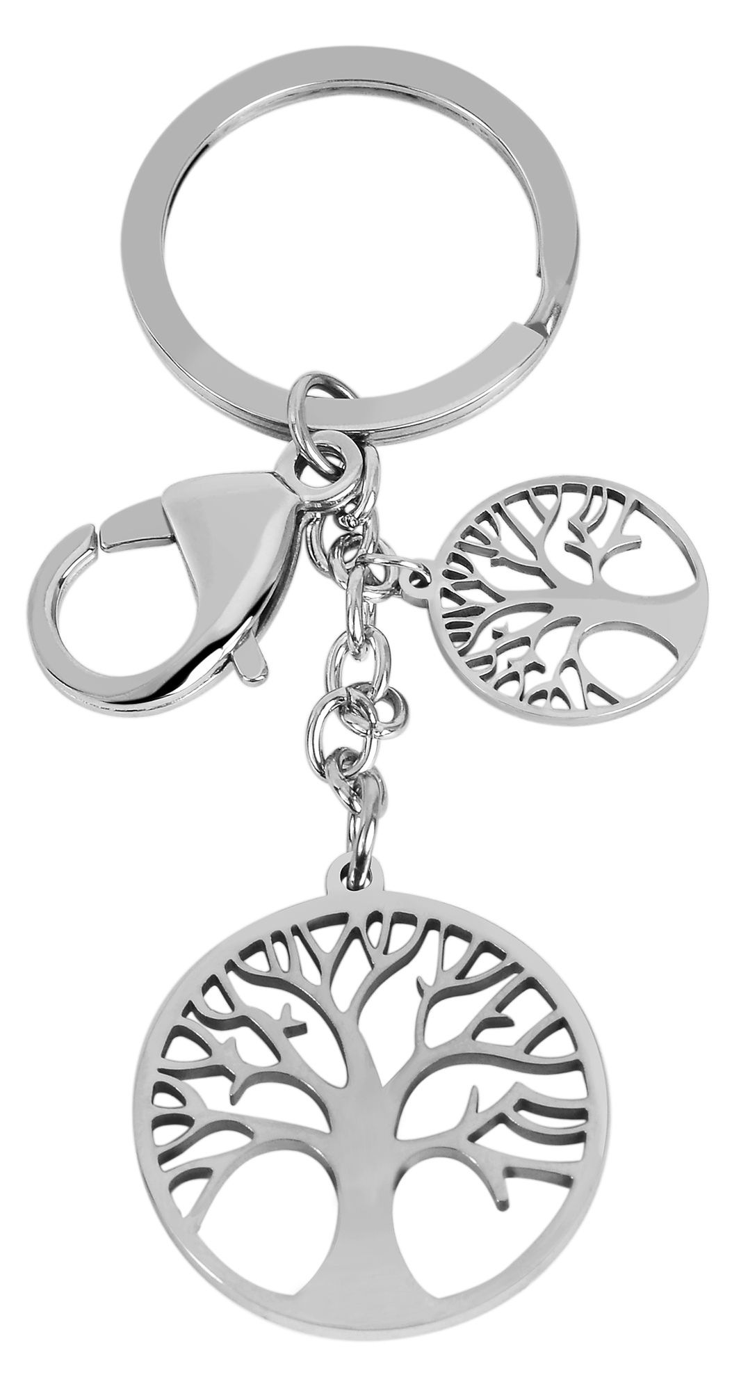 Adelia´s Kettenanhänger »Damen Anhänger ¿ Lebensbaumanhänger aus Edelstahl«