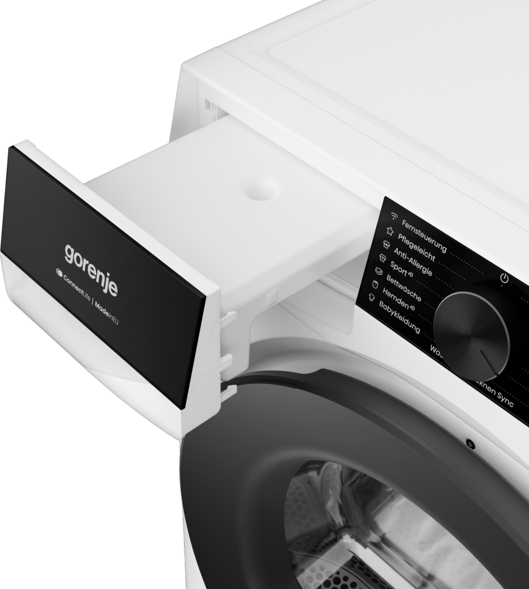 GORENJE Wärmepumpentrockner »D5G68C« G600 NatureDry Schonung, FastDry Pro 39, Knitterschutz