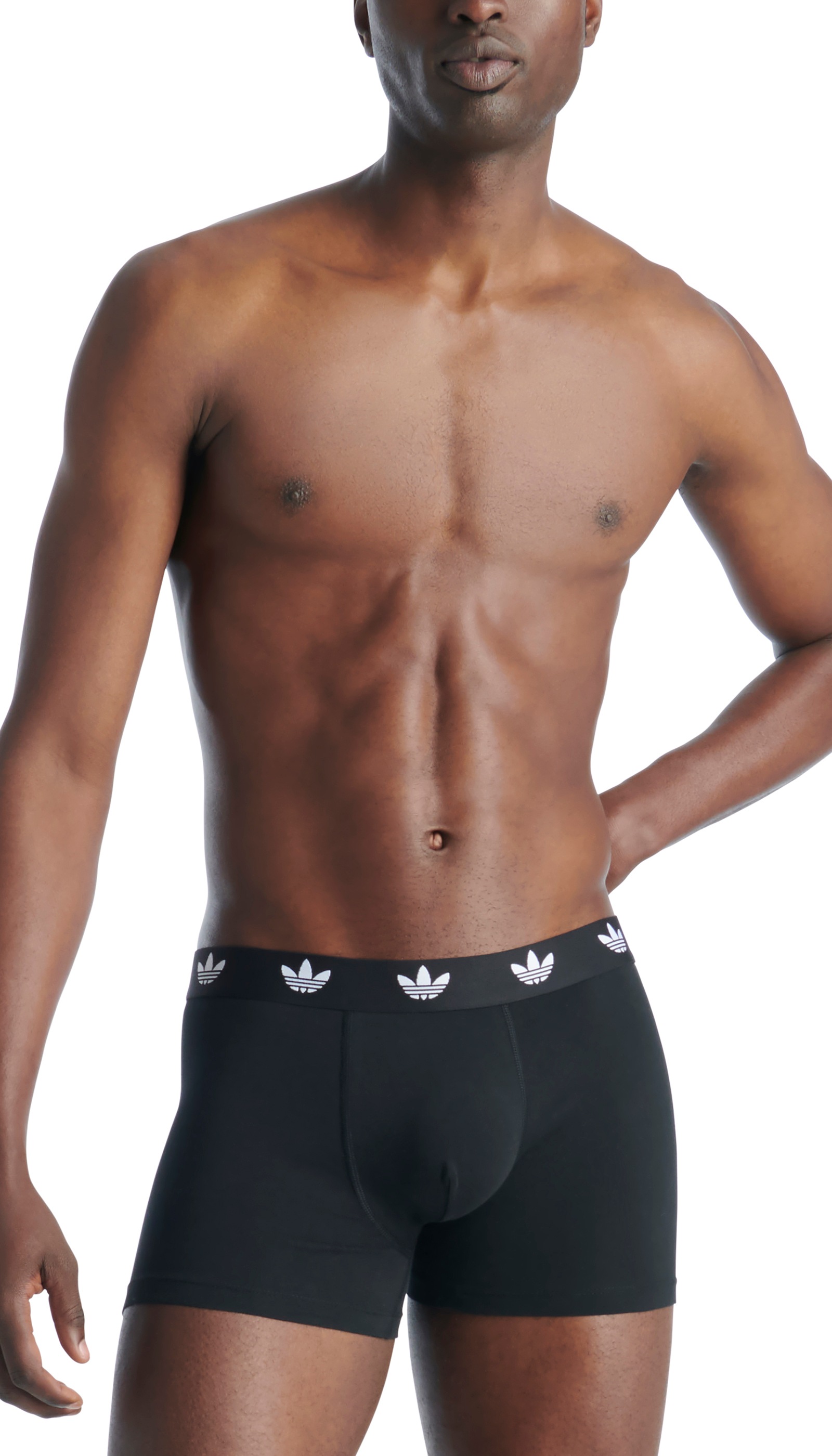 adidas Originals Trunk »Comfort Flex Cotton«, (2er Pack), mit elastischem Logobund für Komfort