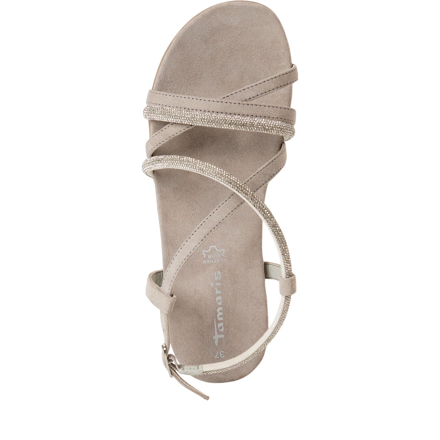 Tamaris Riemchensandale  Sommerschuh, Sandalette mit feinen Riemchen