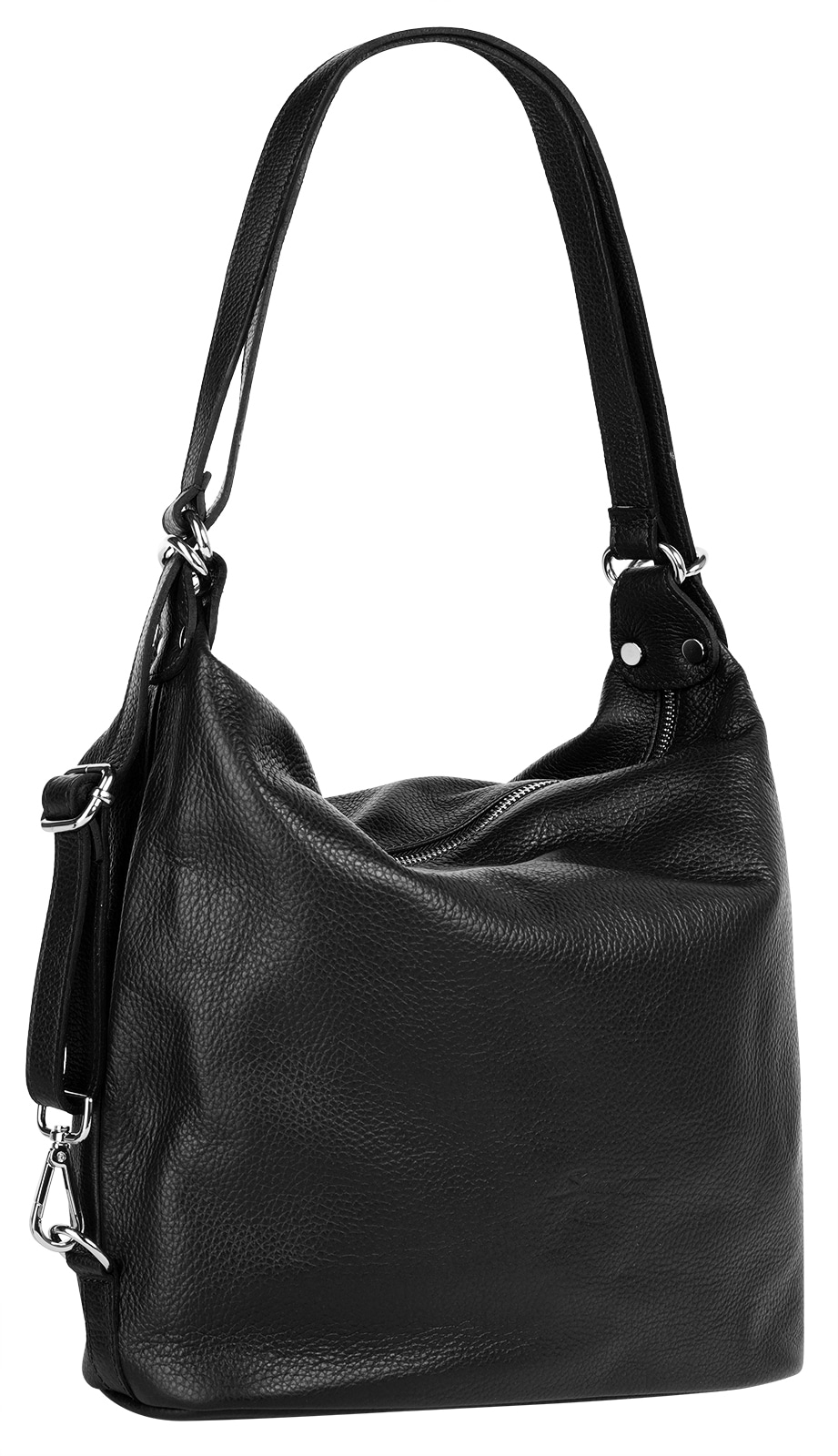 Samantha Look Shopper echt Leder, Made in Italy