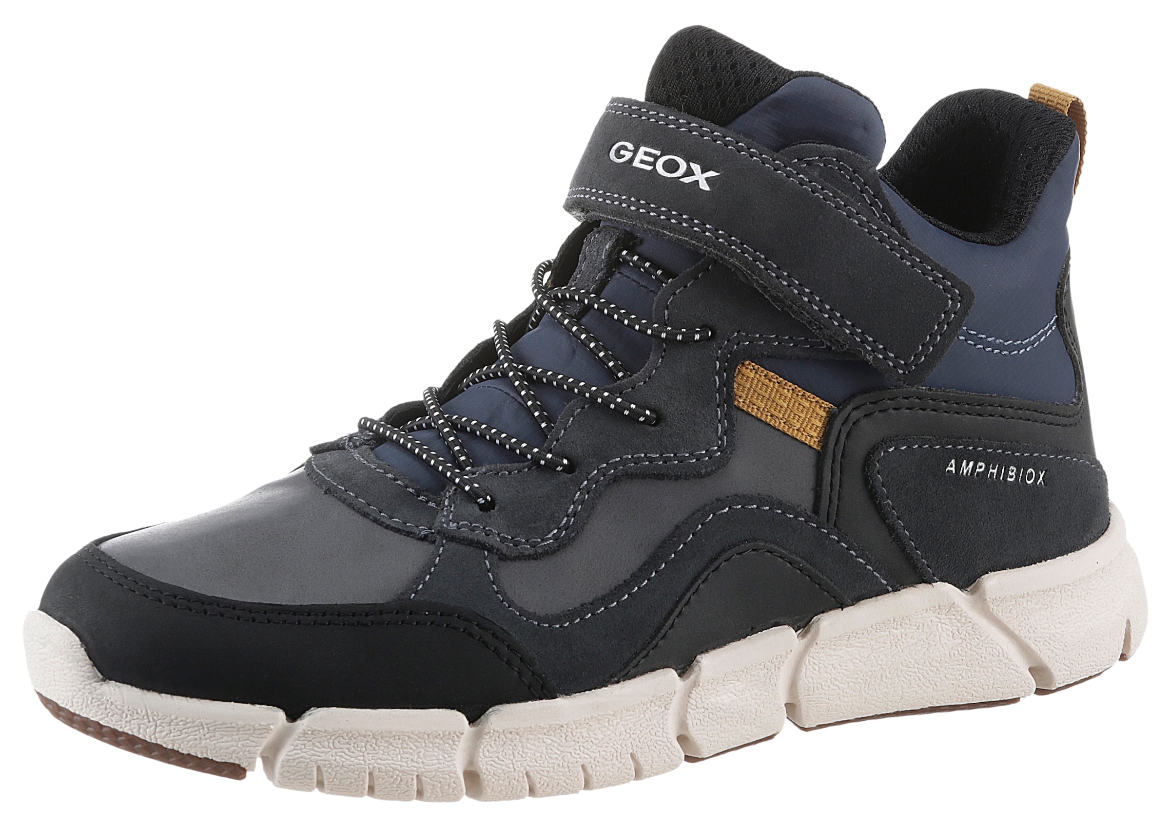 Sneaker »J FLEXYPER BOY B ABX«, Freizeitschuh, Boots, Schnürschuh mit Klettverschluss