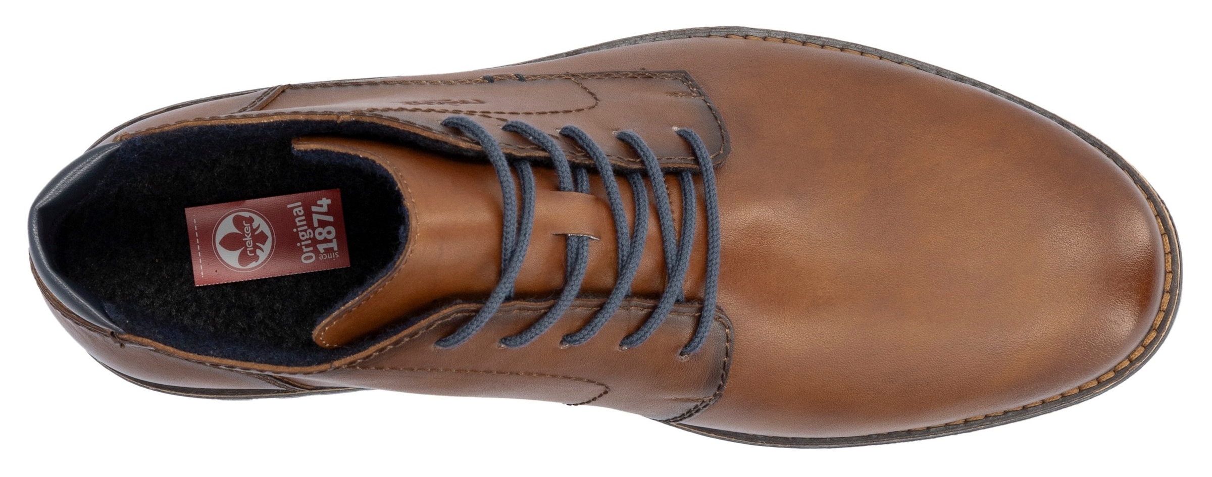 Rieker Schnürstiefelette, Business-Stiefelette, Schnürboots mit weicher Innensohle