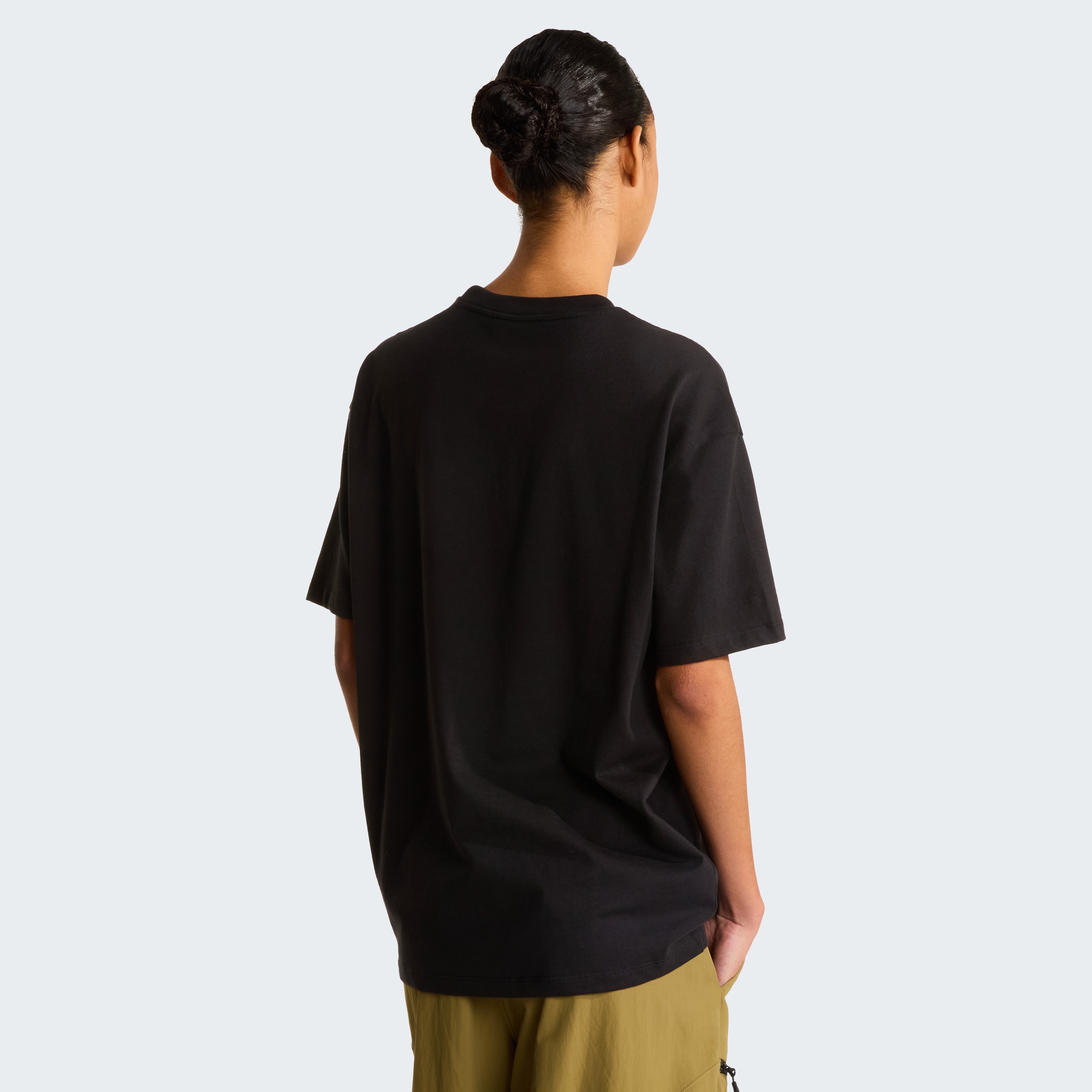 The North Face T-Shirt »W TNF ESSENTIAL SIMPLE DOME OS SS TEE« Oversized Passform, kurze Ärmel, für aktive Aktivitäten