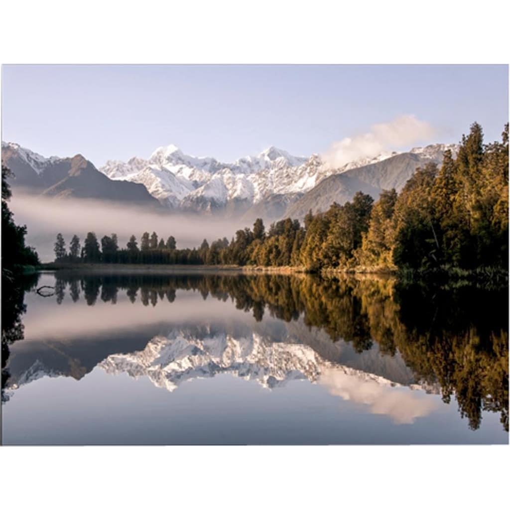Home affaire Leinwandbild »New Zealand - Neuseeland«, Natur-Wald-Berge-Landschaft