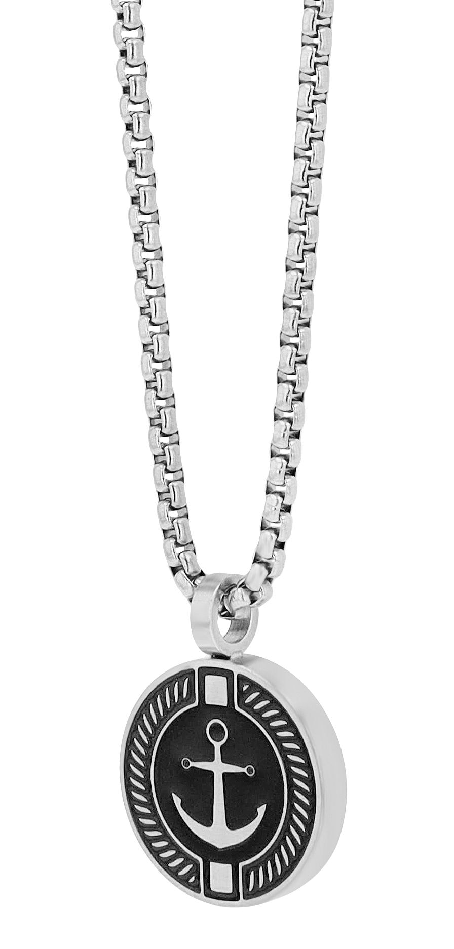 Adelia´s Gliederkette »Unisex Halskette ¿ Venezianerkette aus Edelstahl 60 cm«