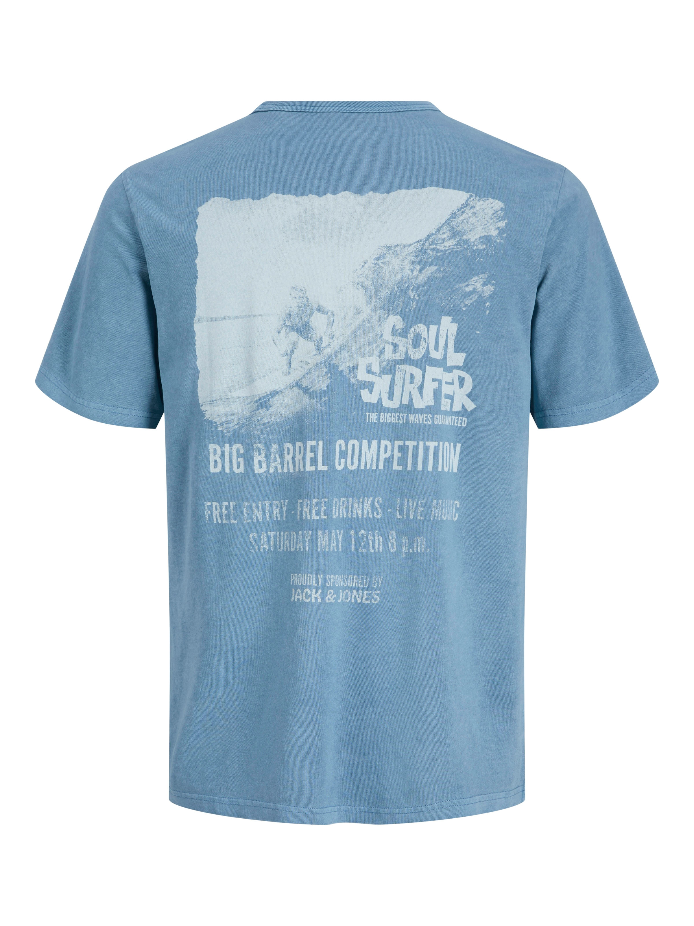 Jack & Jones T-Shirt »JPRBLUMAXWELL SS TEE« mit Print