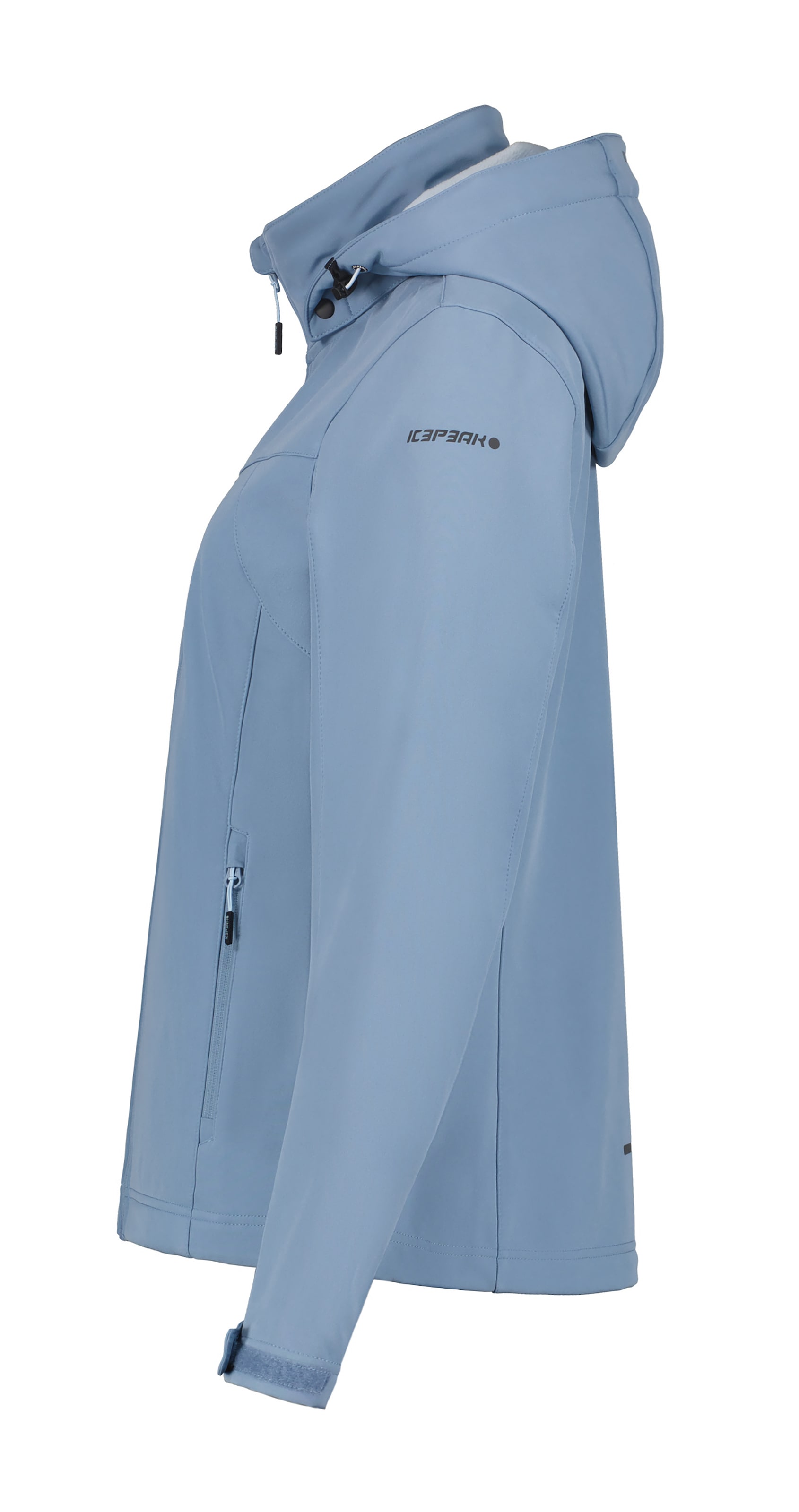 Icepeak Softshelljacke »BRENHAM«, (1 St.), mit Kapuze, Winddicht & Wasserabweisend & Atmungsaktiv