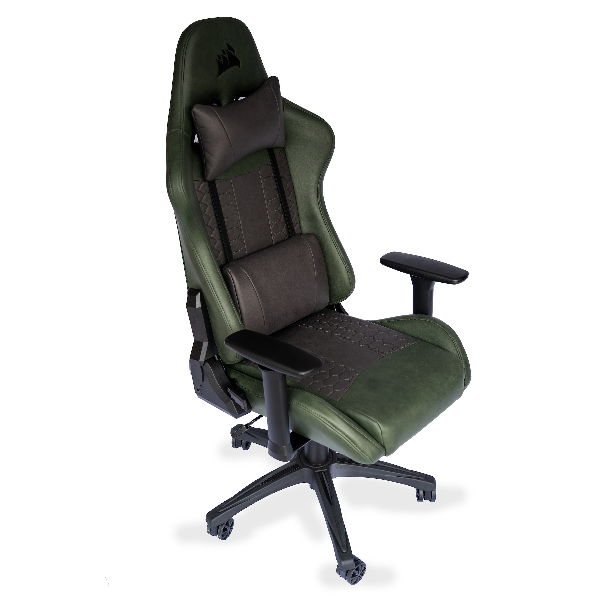 Corsair Gaming-Stuhl »TC100 Relaxed - Stoff Toxic Green«, Stoff, Verstellbare Armlehnen für optimalen Komfort