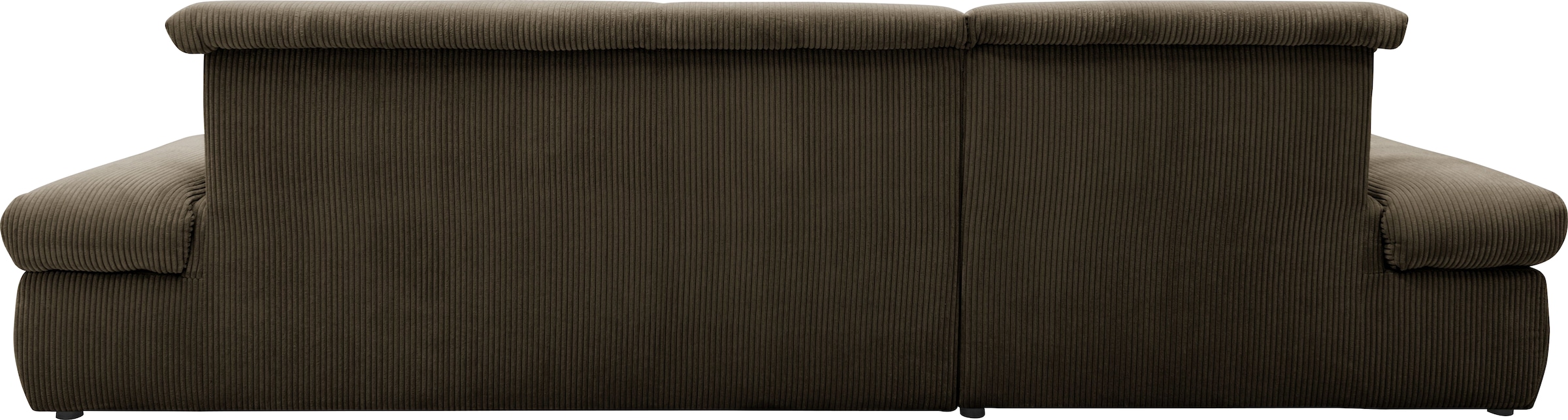 DOMO collection Ecksofa »Moric B/T/H 300/172/80 cm, auch in Cord, L-Form«, XXL-Format, wahlweise auch mit Bettfunktion und Armverstellung