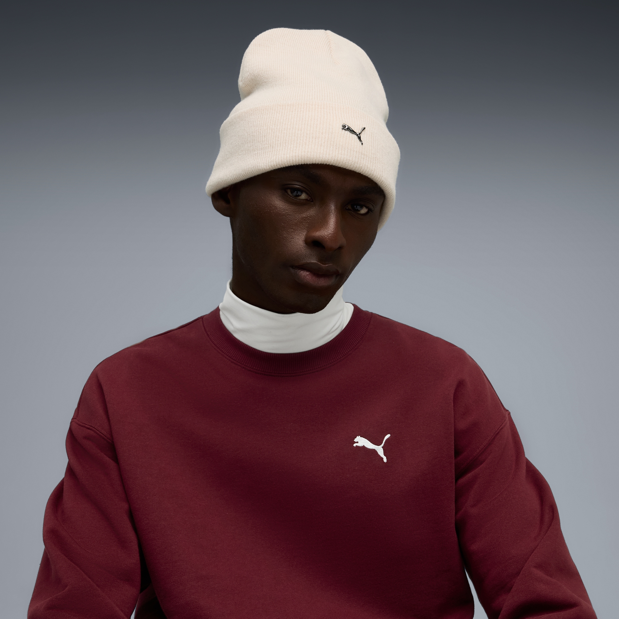 PUMA Beanie »METAL CAT HIGH CROWN BEANIE«