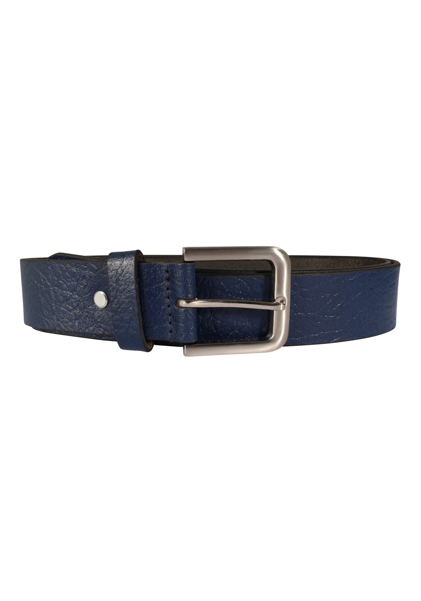 Leonardo Verrelli Ledergürtel »Echt Leder, dkl. blau, 2. Wahl , 90 cm - 140 cm (Bundweite)«