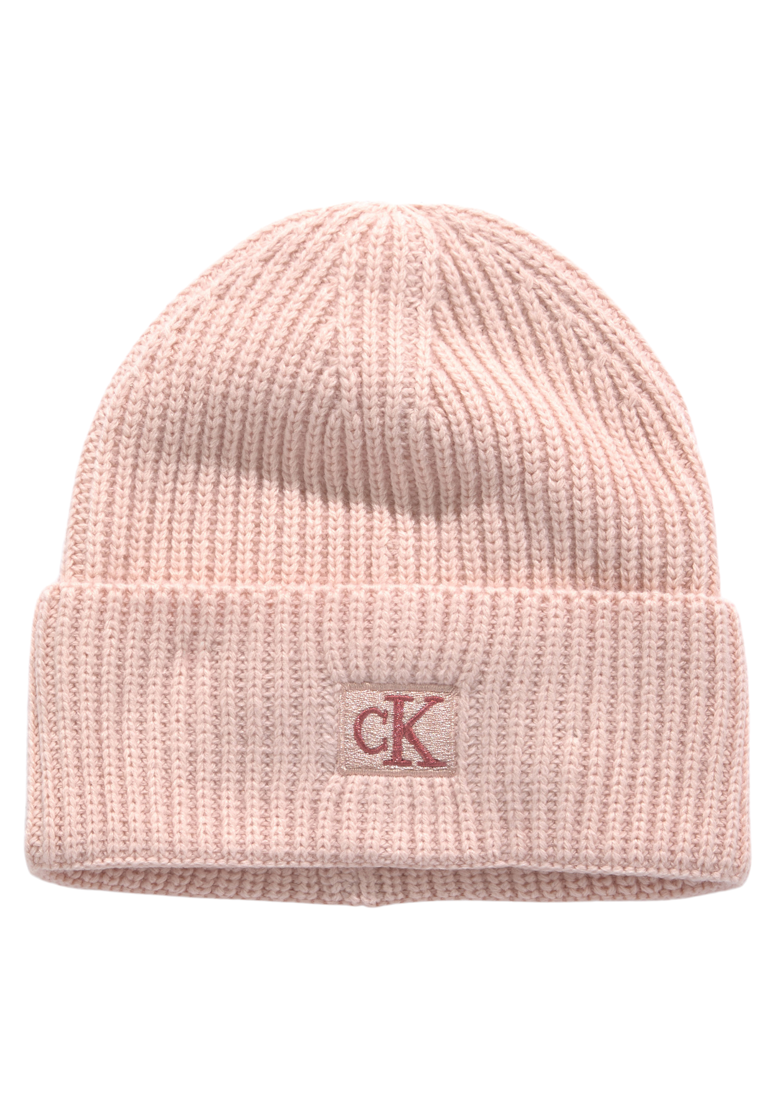 Beanie, mit Monogramm-Label