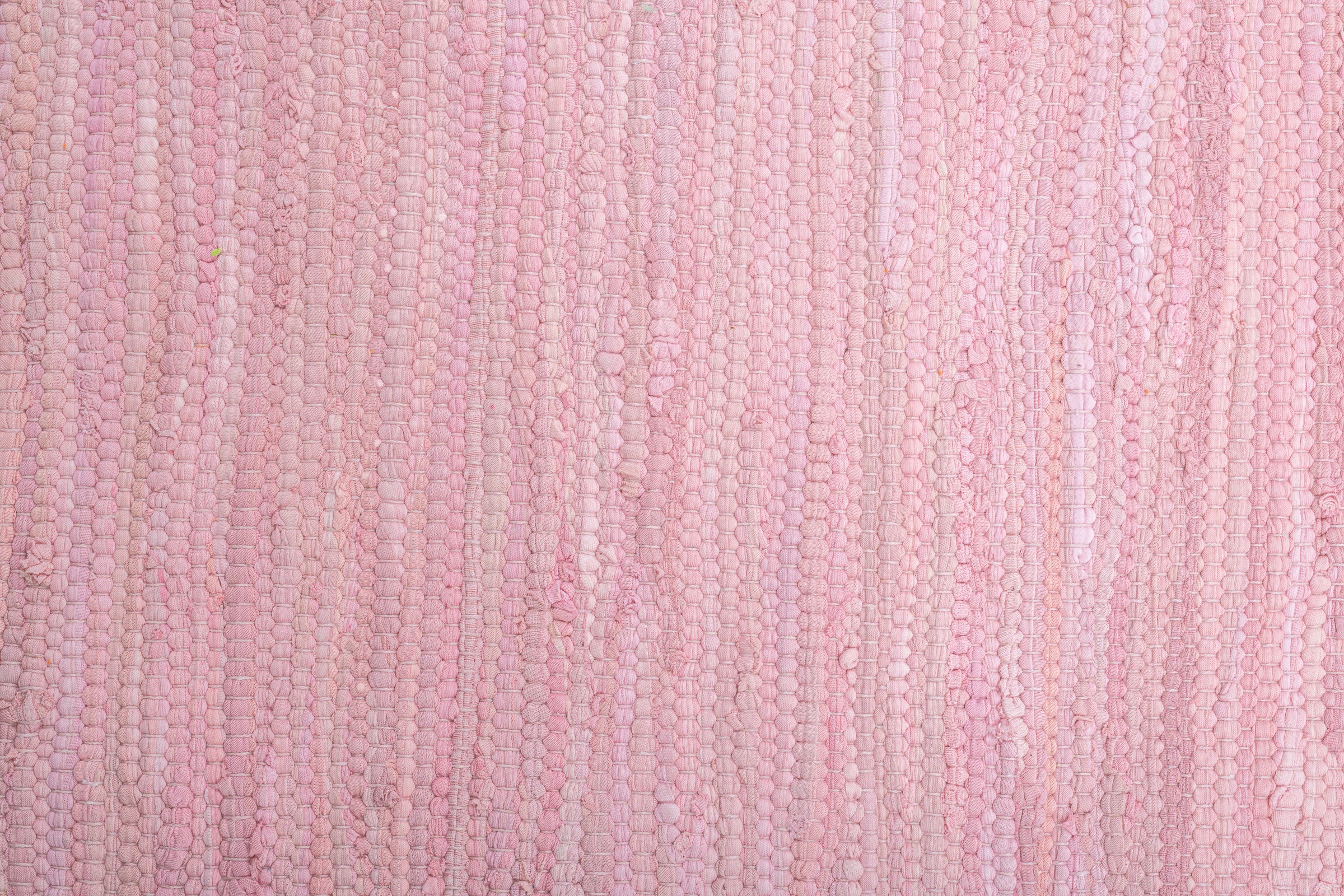my home Teppich »Cadis«, rechteckig, 5 mm Höhe, Wendeteppich, mit Fransen, Uni Farben, handgewebt, reine Baumwolle