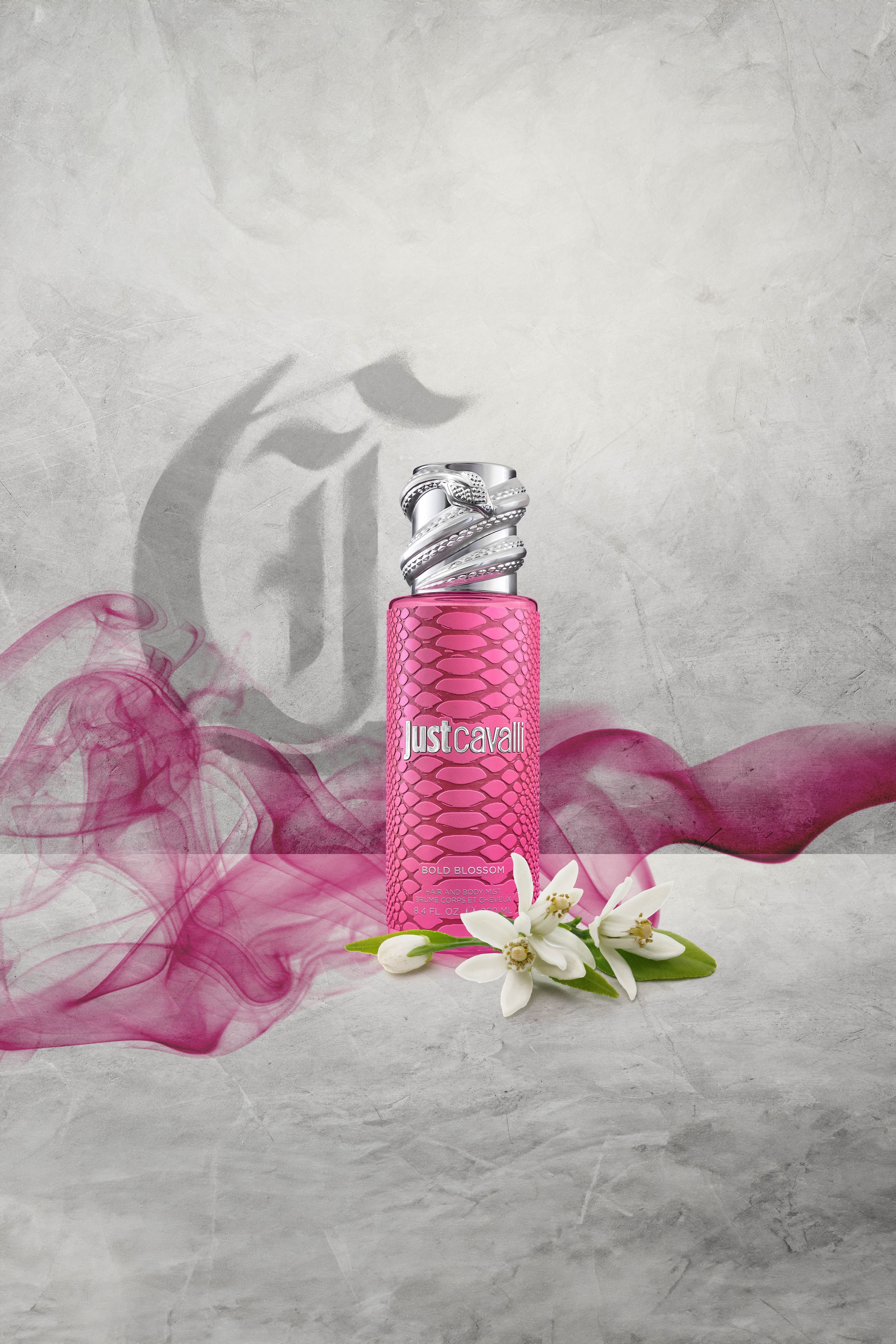 roberto cavalli Körperspray »JUST CAVALLI FRAGRANCE MIST BOLD BLOSSOM VIOLET« 6 fruchtig-blumige Duftnote
