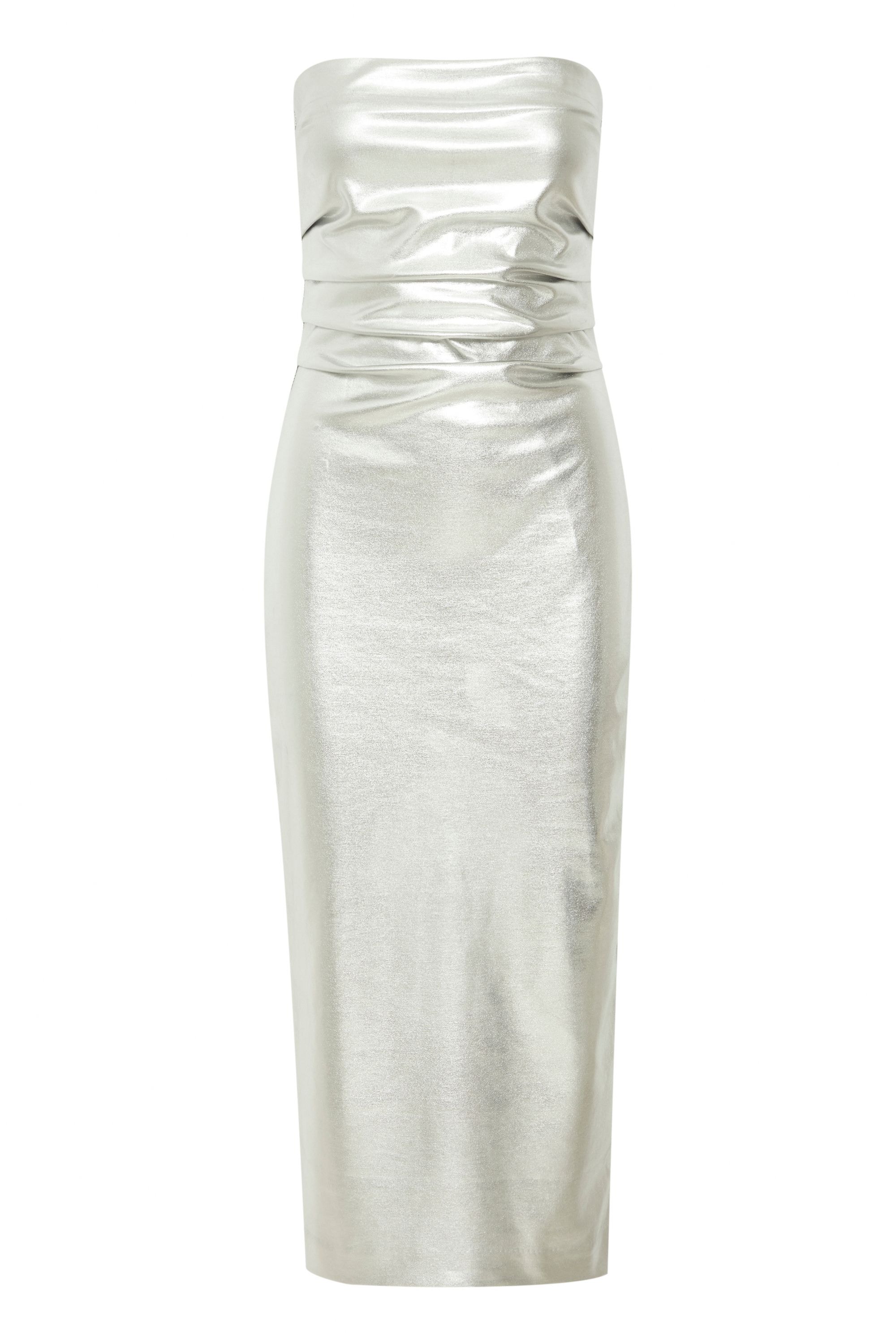 Abendkleid »Abendkleid IHKATE METALLIC DR«