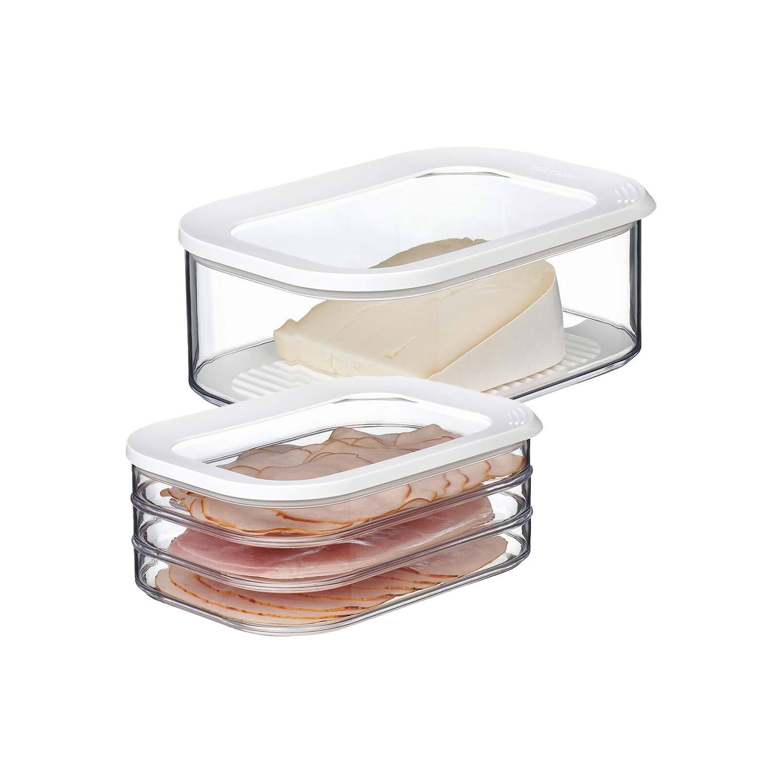 Mepal Frischhaltedose »Frischhaltedosen Wurst und Käse Modula 2er Set«